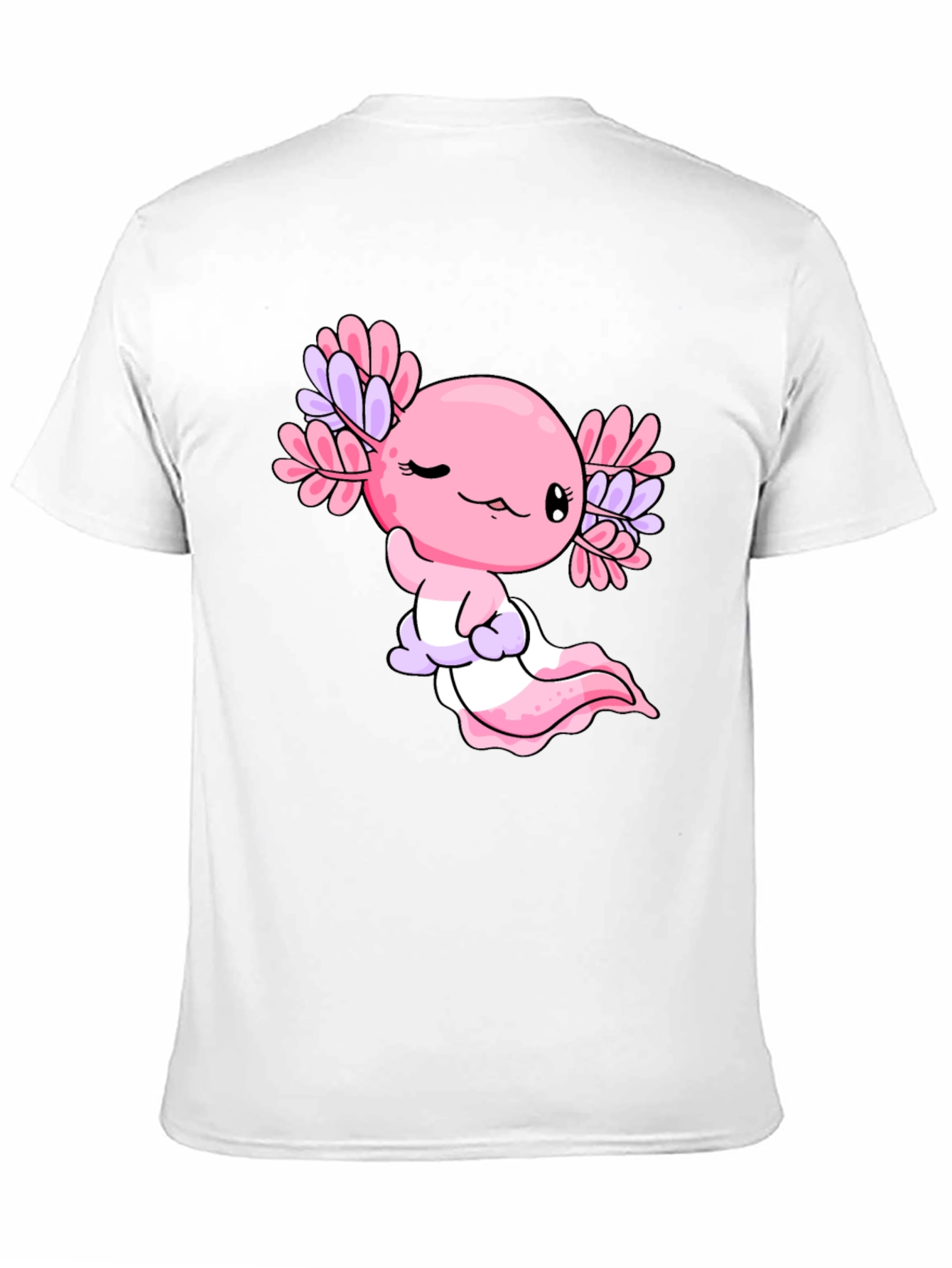 Axolotl Kawaii Graphic Tee