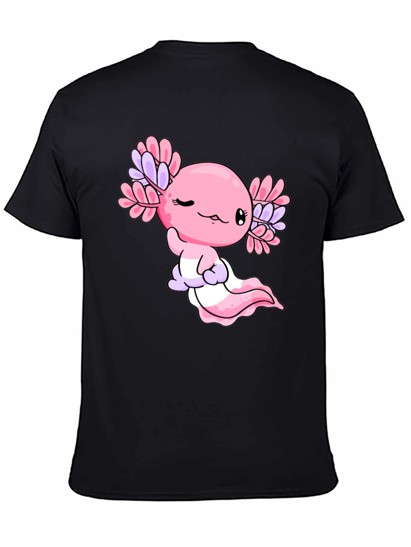 Axolotl Kawaii Graphic Tee