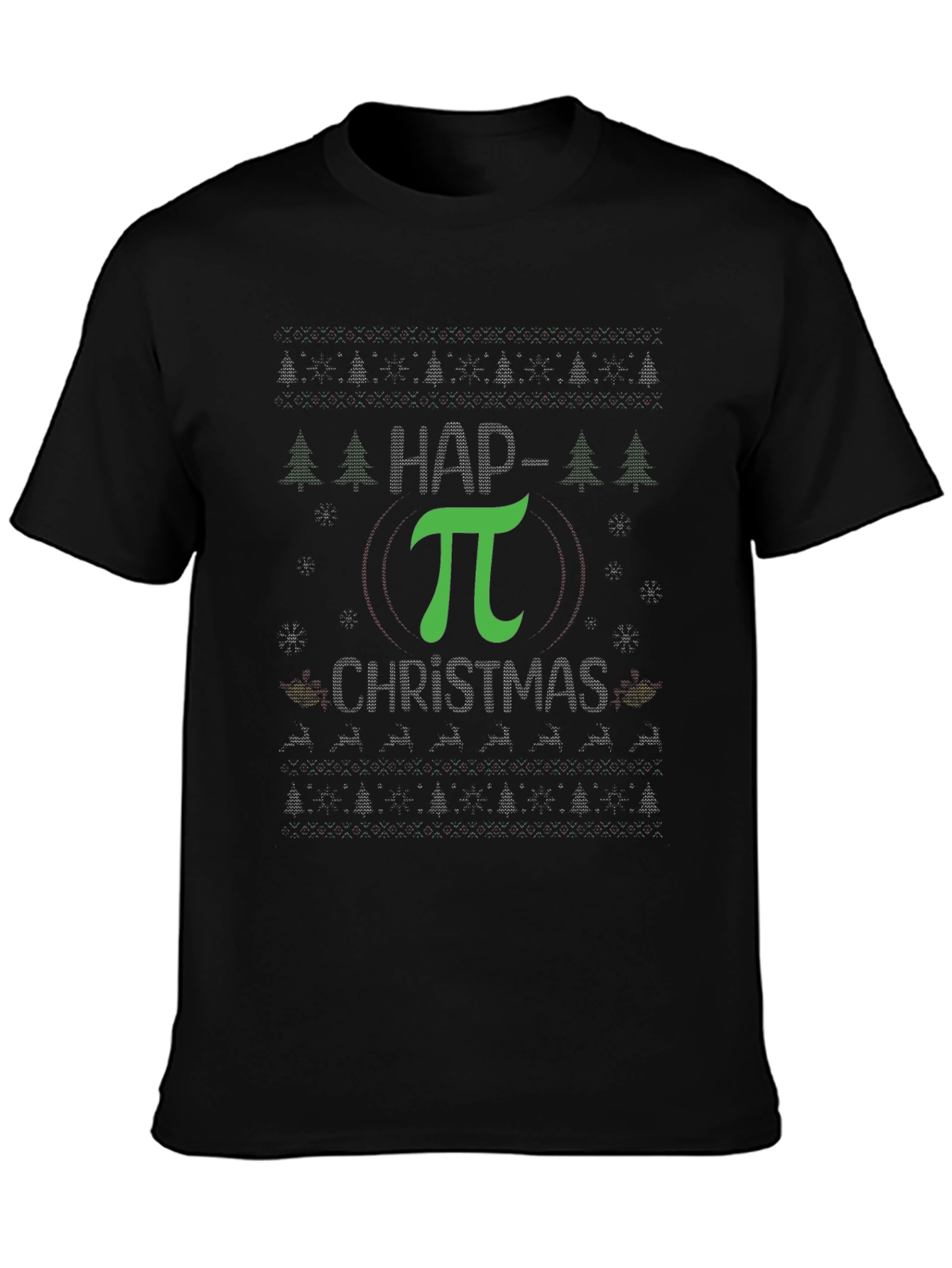 Happy Pi Christmas T-Shirt - Math Holiday Tee