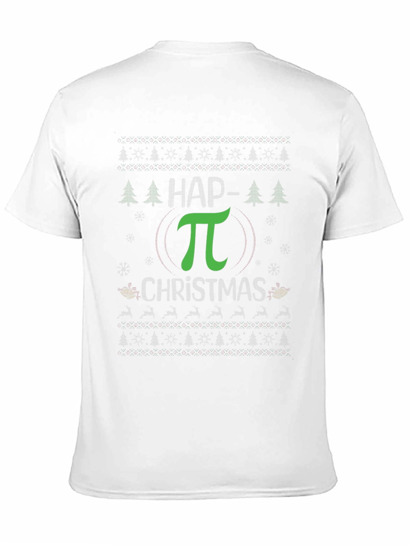 Happy Pi Christmas T-Shirt - Math Holiday Tee