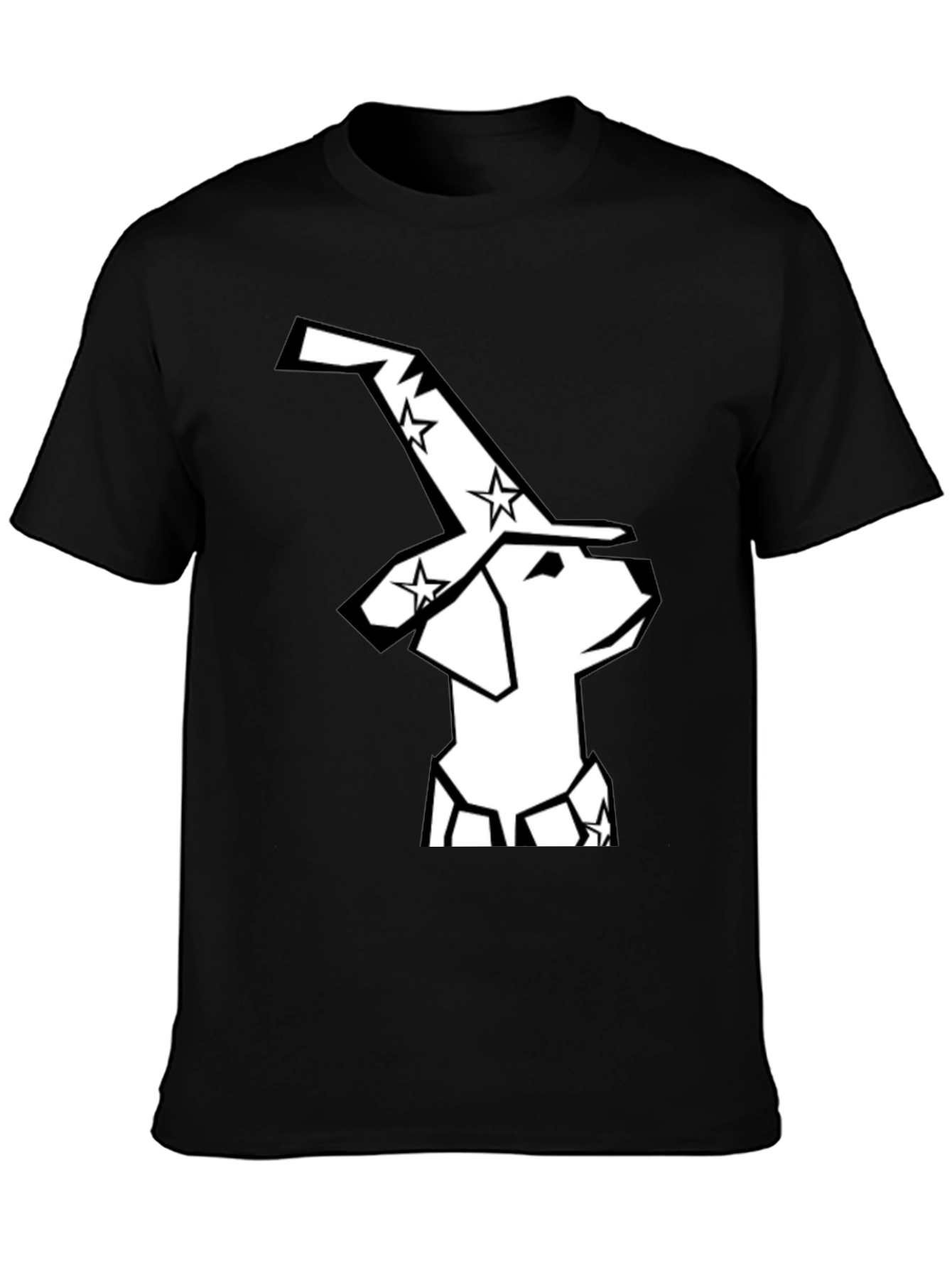 Wizard Dog Graphic Tee - Magical Canine Design