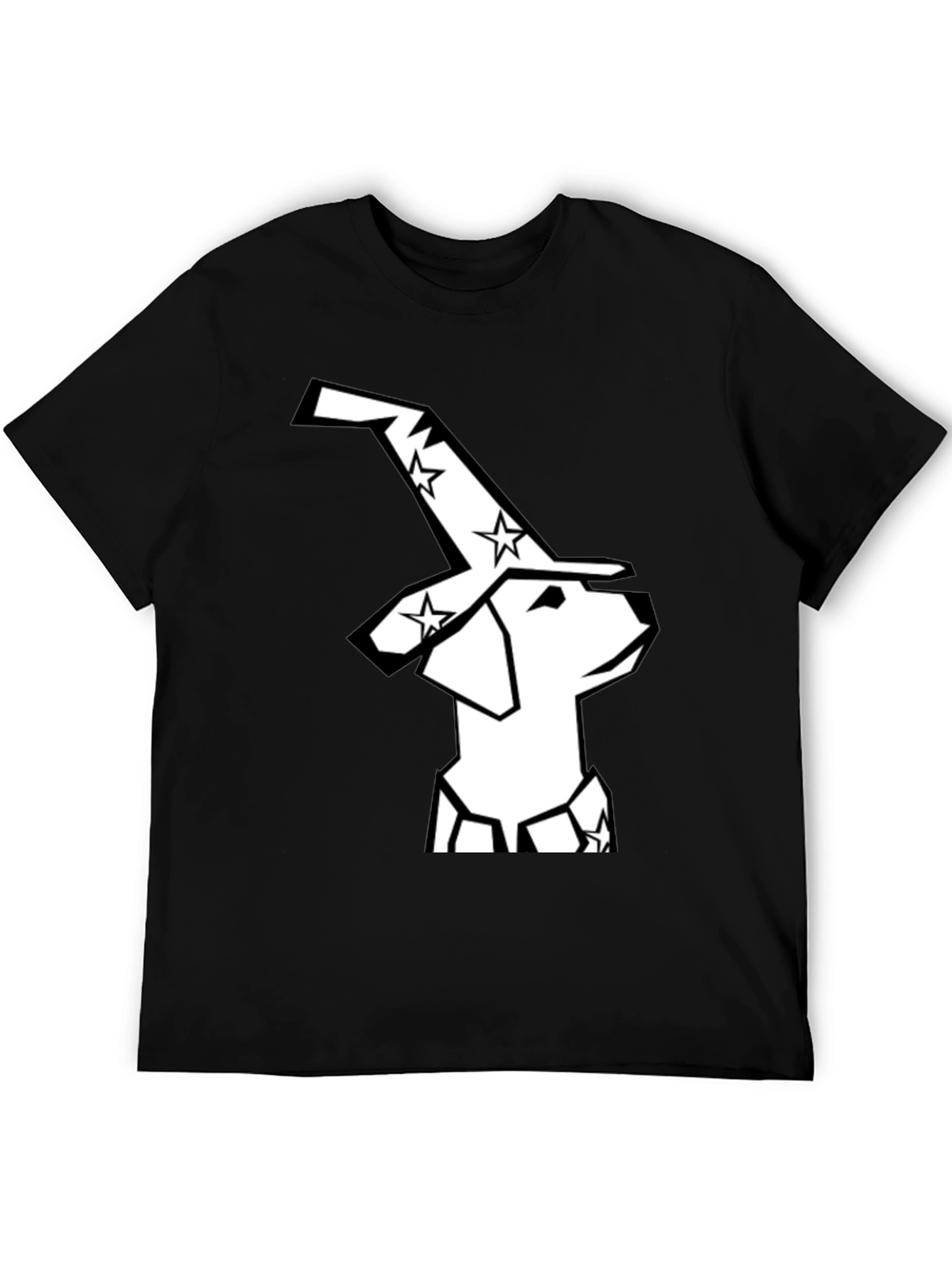 Wizard Dog Graphic Tee - Magical Canine Design