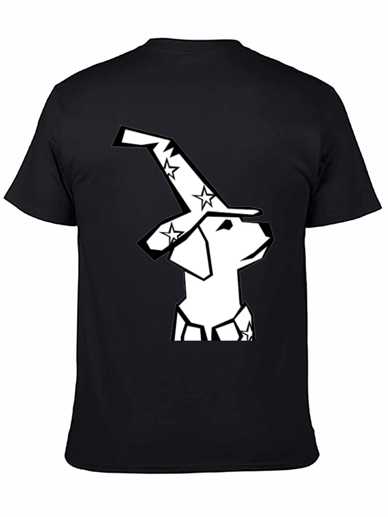 Wizard Dog Graphic Tee - Magical Canine Design