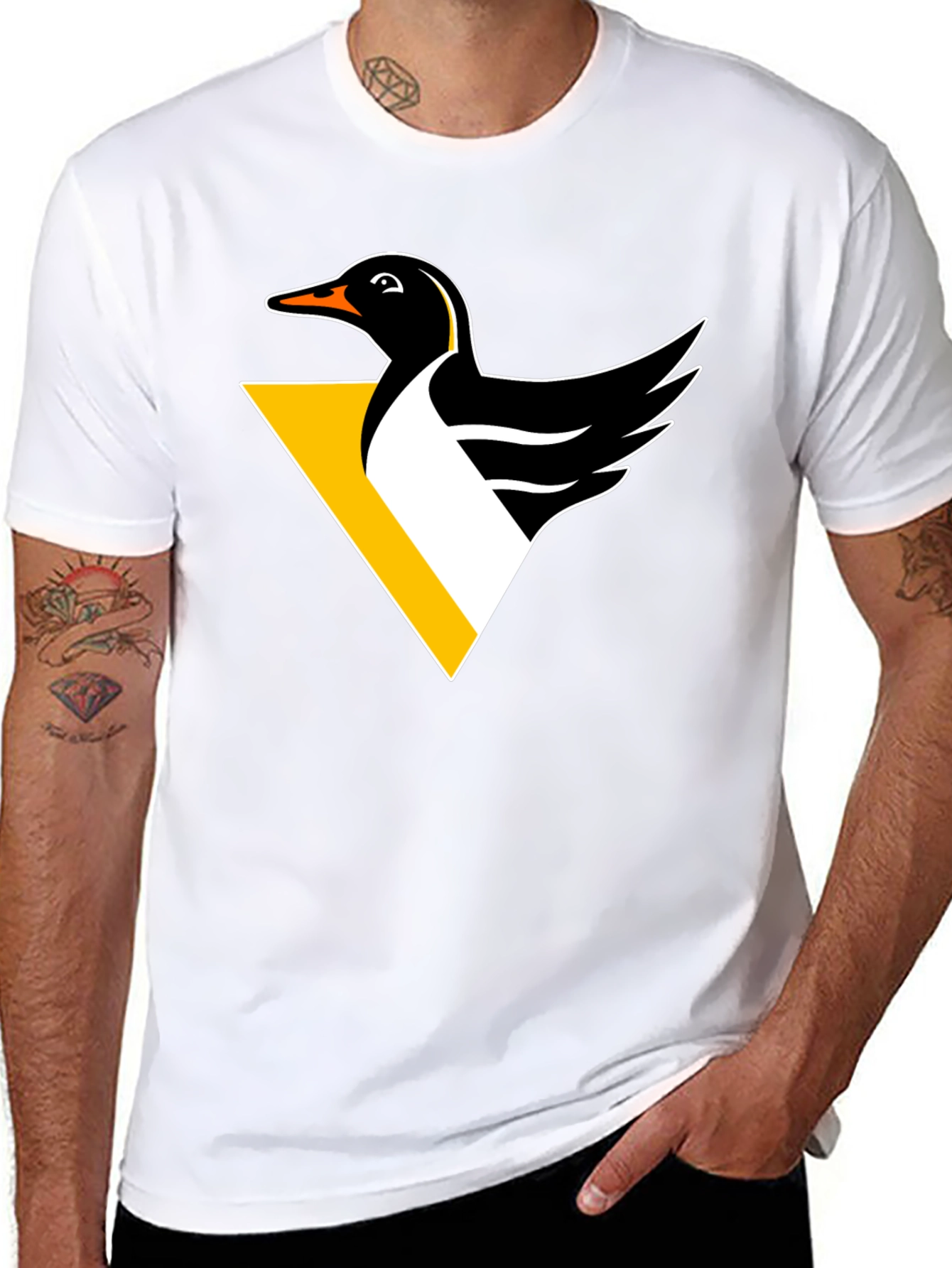 Pittsburgh Penguins Mascot Graphic T-Shirt