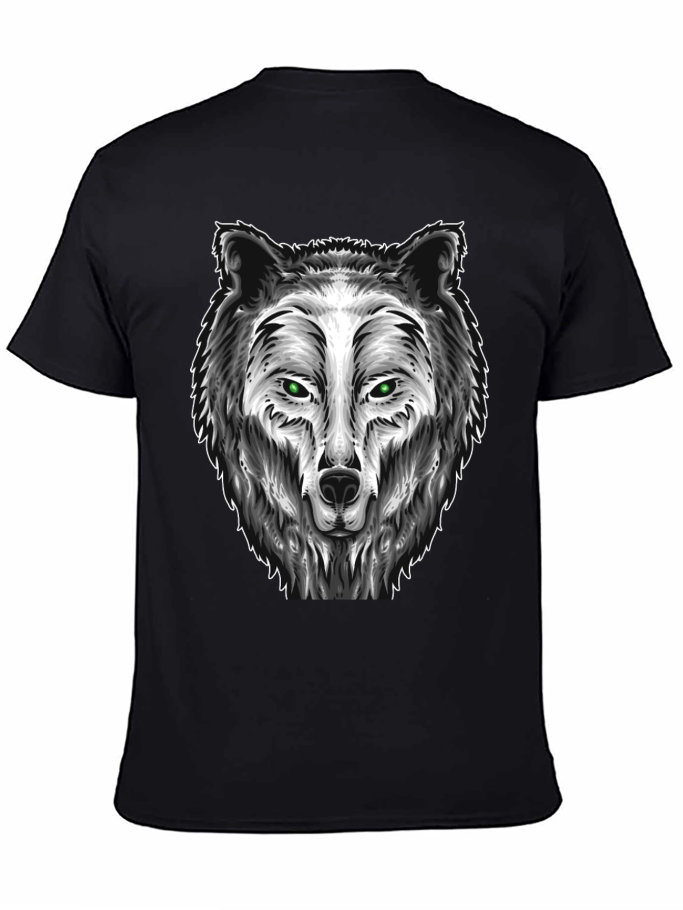 Wolf Graphic Tee - Fierce Animal Design
