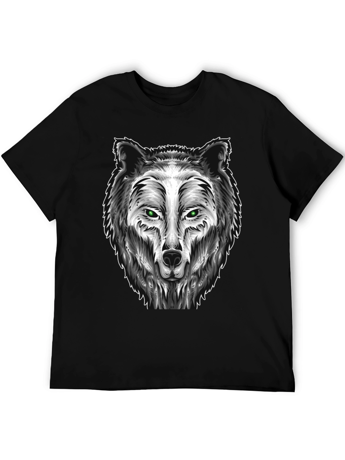 Wolf Graphic Tee - Fierce Animal Design