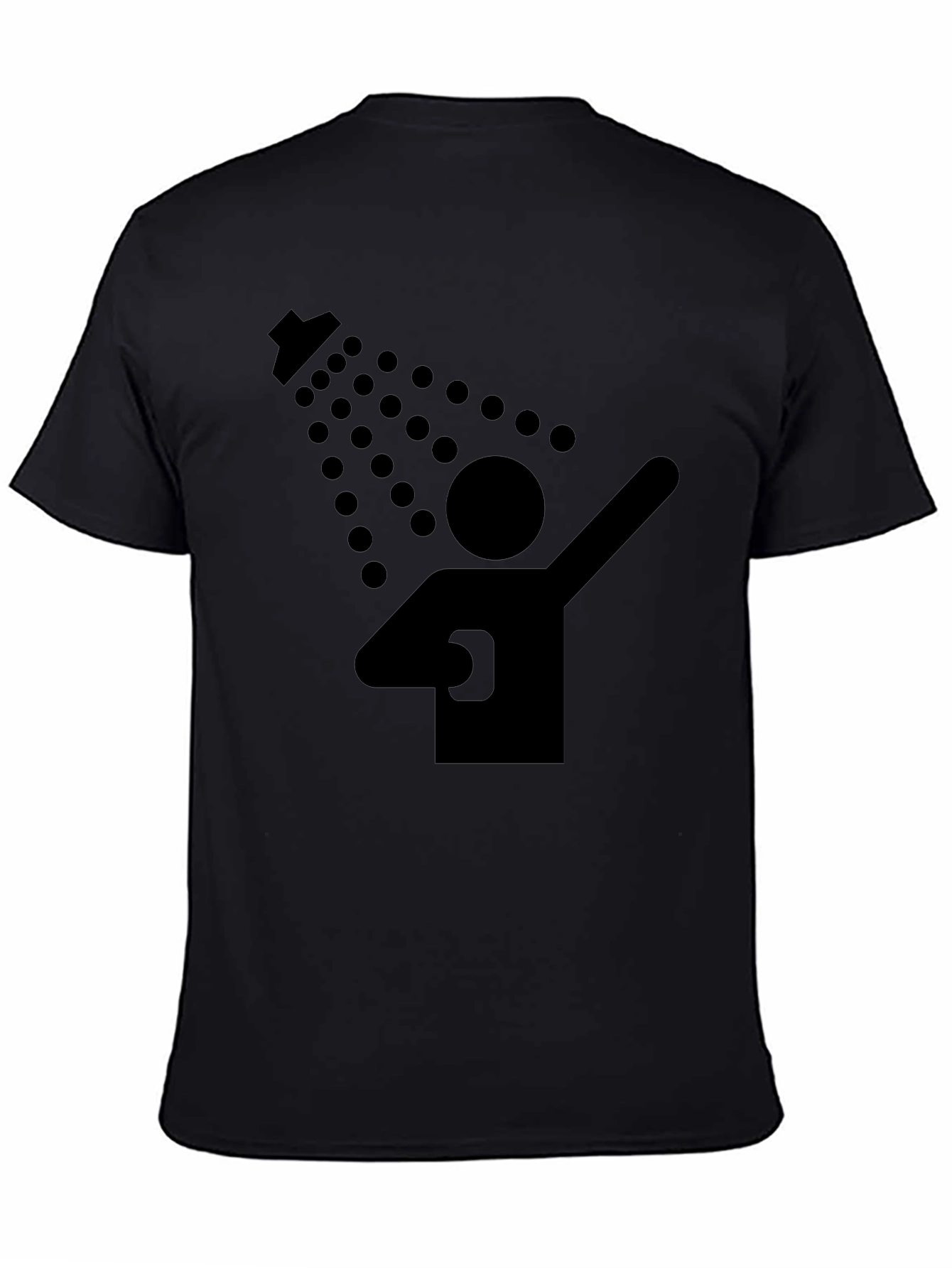 Shower Dab Funny Graphic T-Shirt