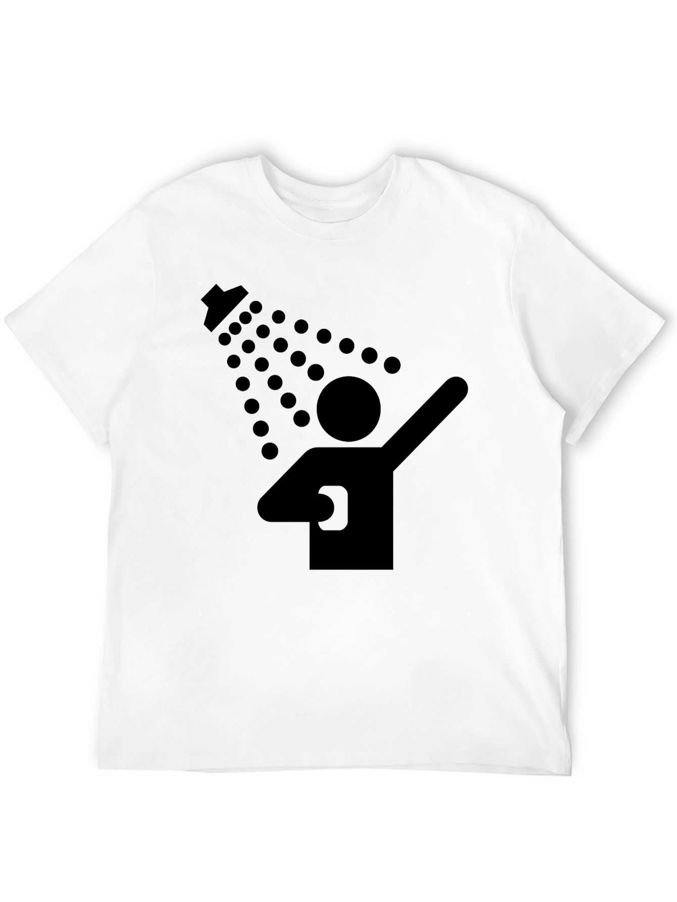 Shower Dab Funny Graphic T-Shirt