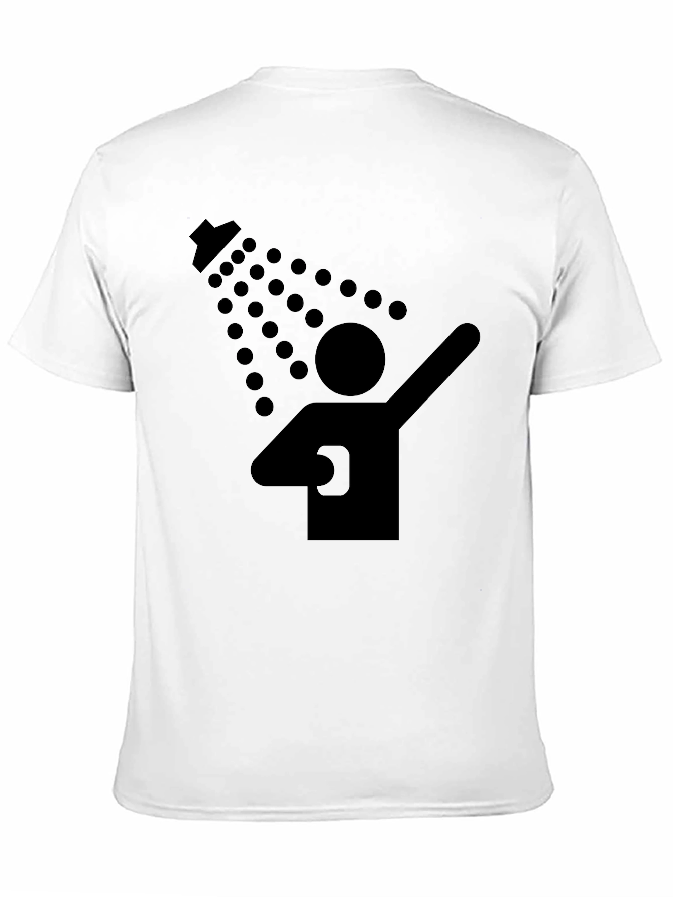 Shower Dab Funny Graphic T-Shirt
