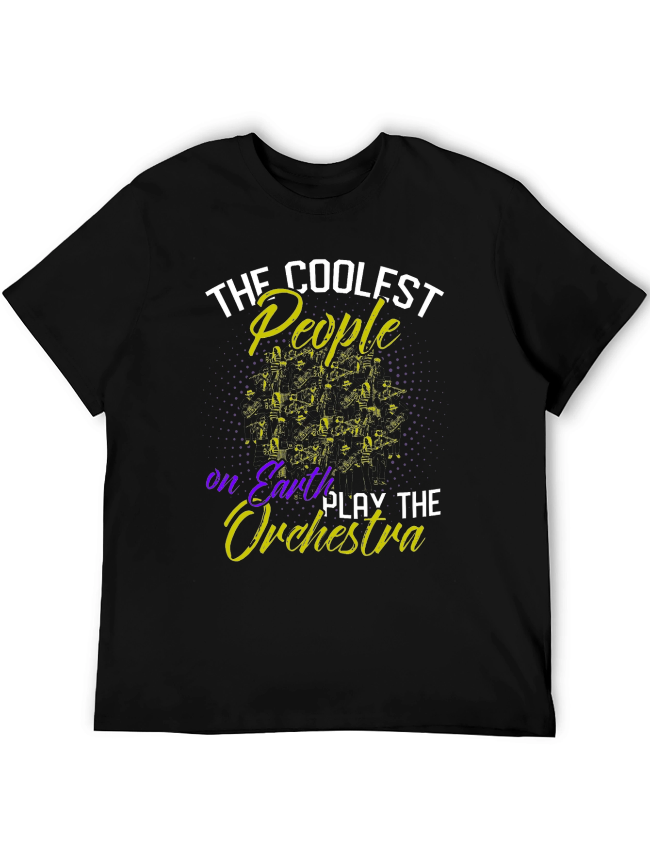 Coolest People Play Orchestra Graphic T-Shirt