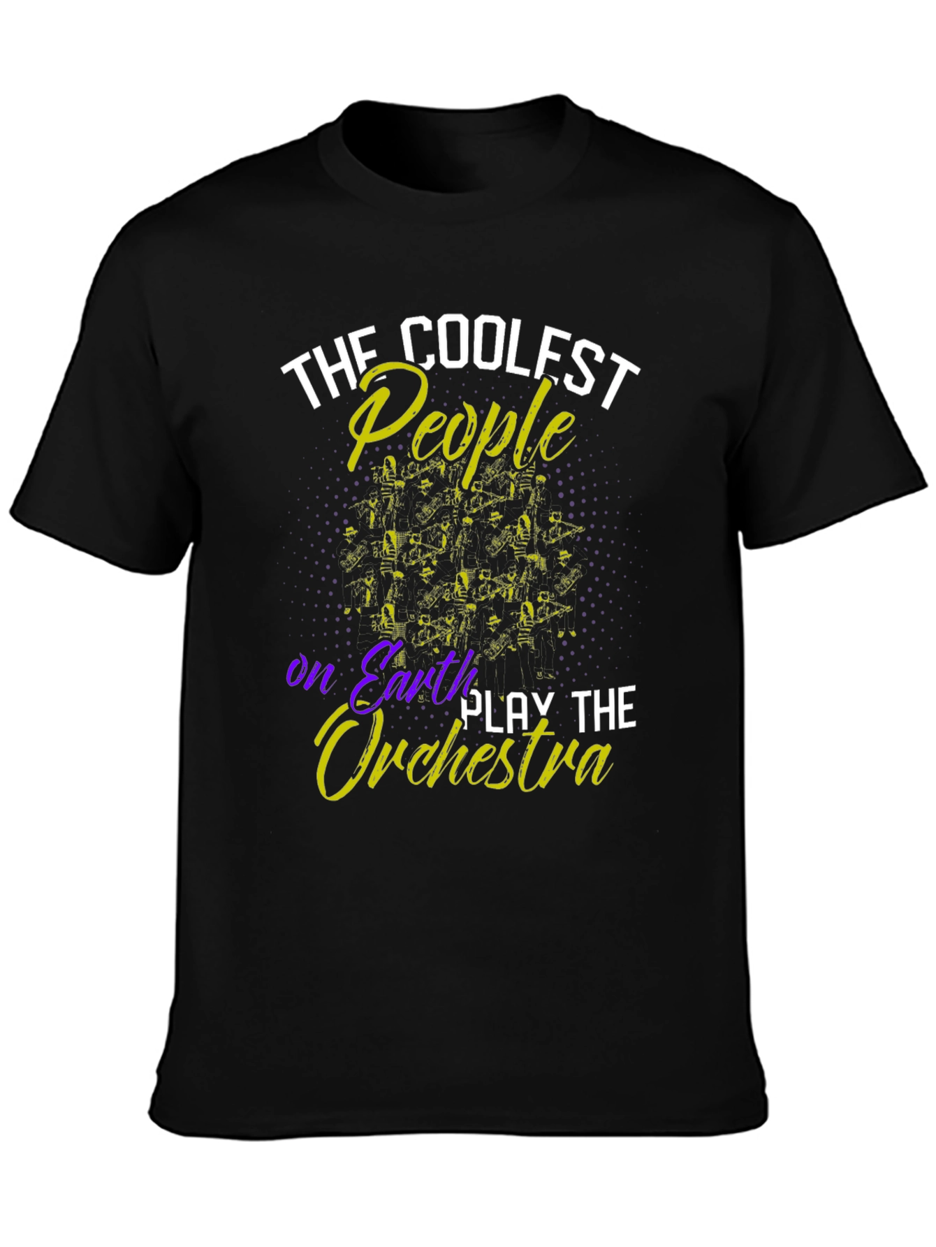 Coolest People Play Orchestra Graphic T-Shirt