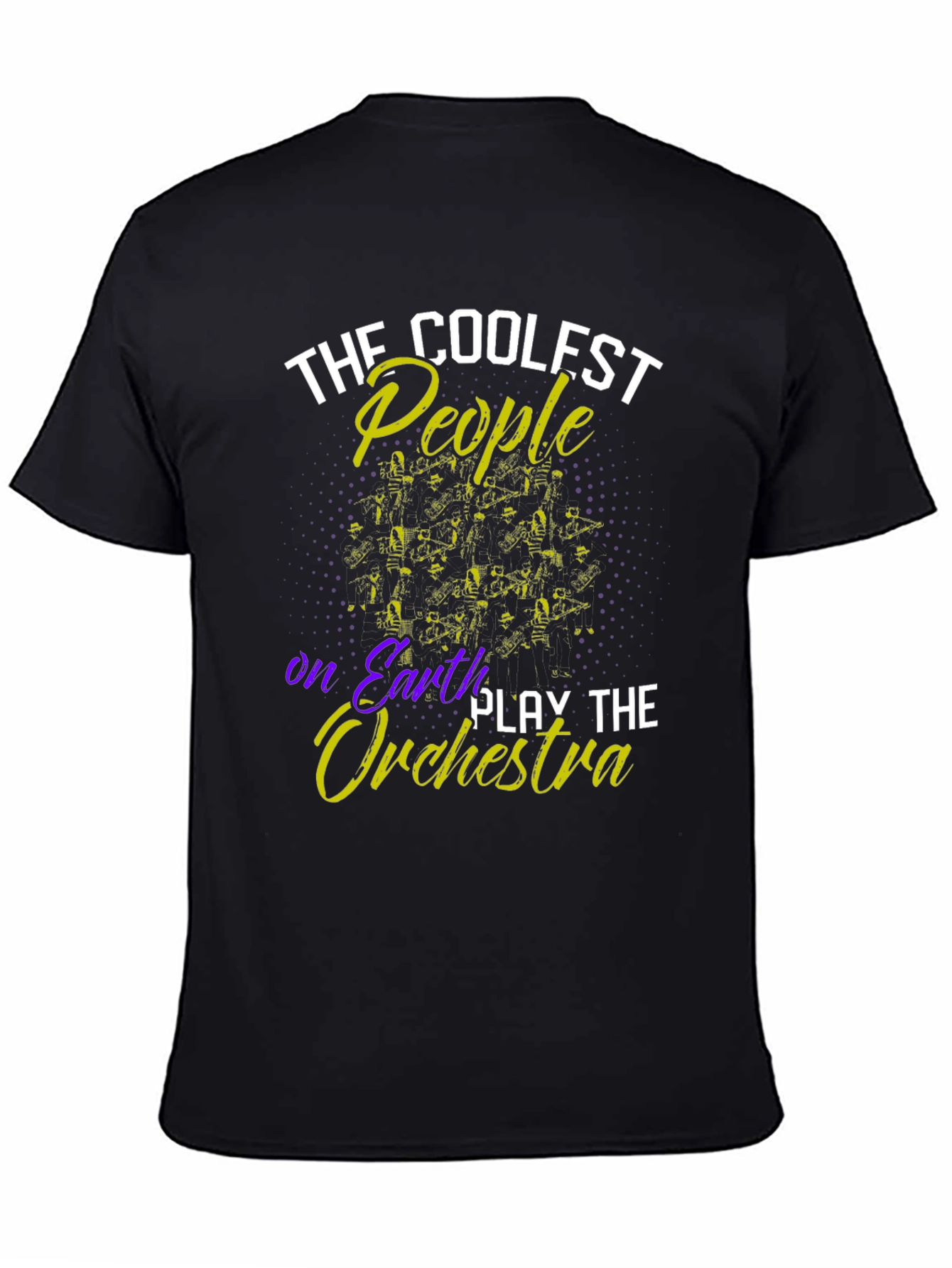 Coolest People Play Orchestra Graphic T-Shirt