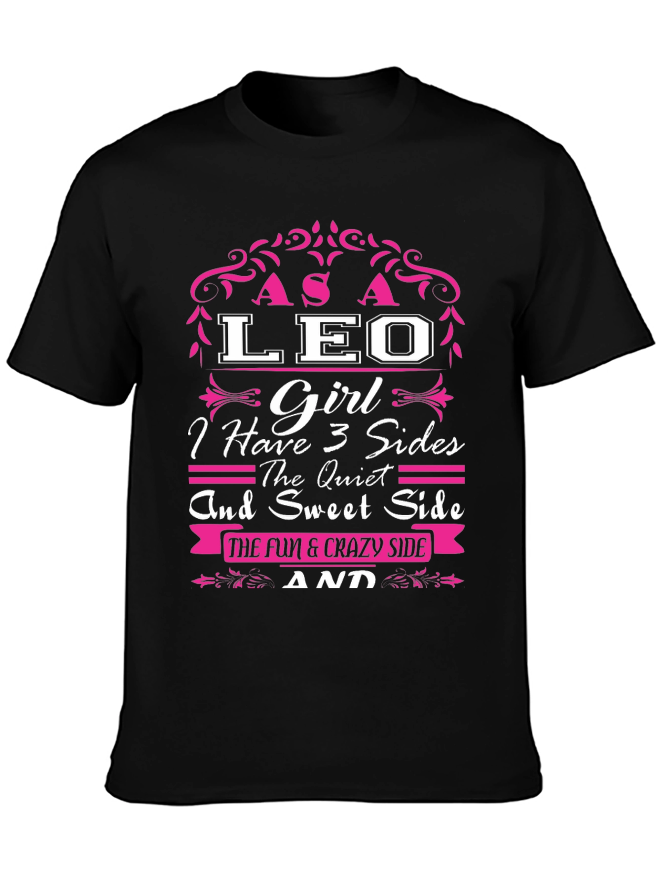 As A LEO Girl T-Shirt