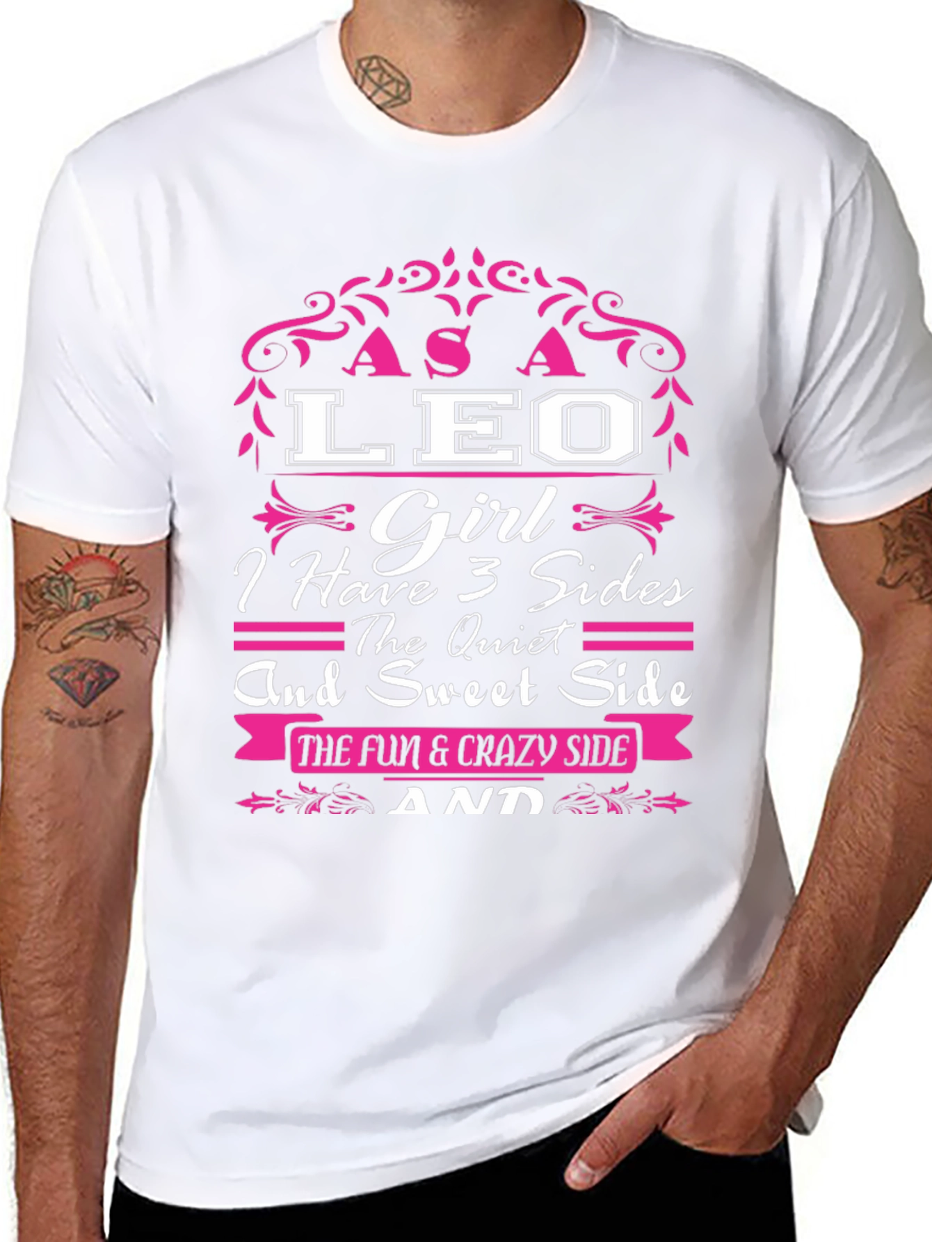 As A LEO Girl T-Shirt