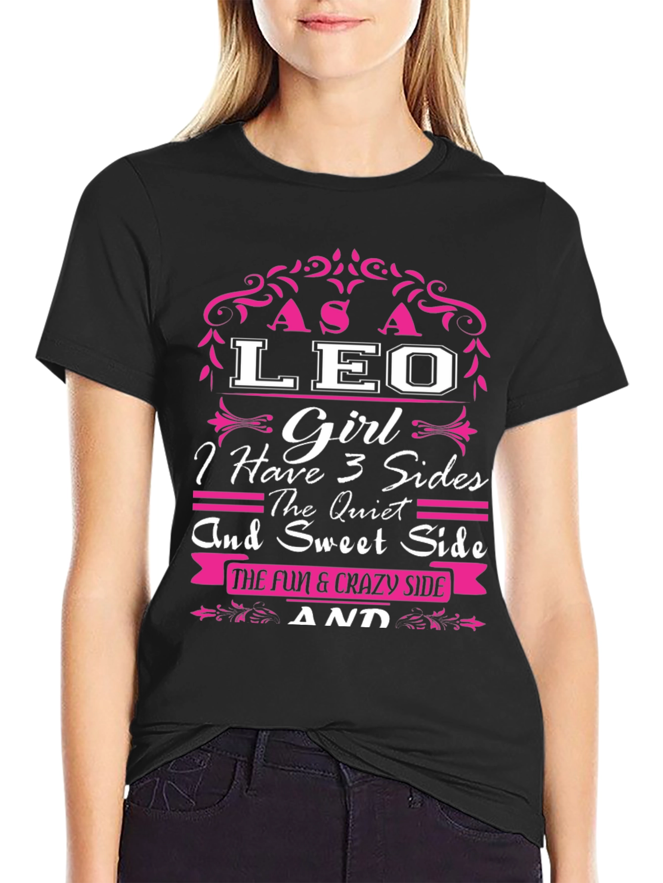 As A LEO Girl T-Shirt