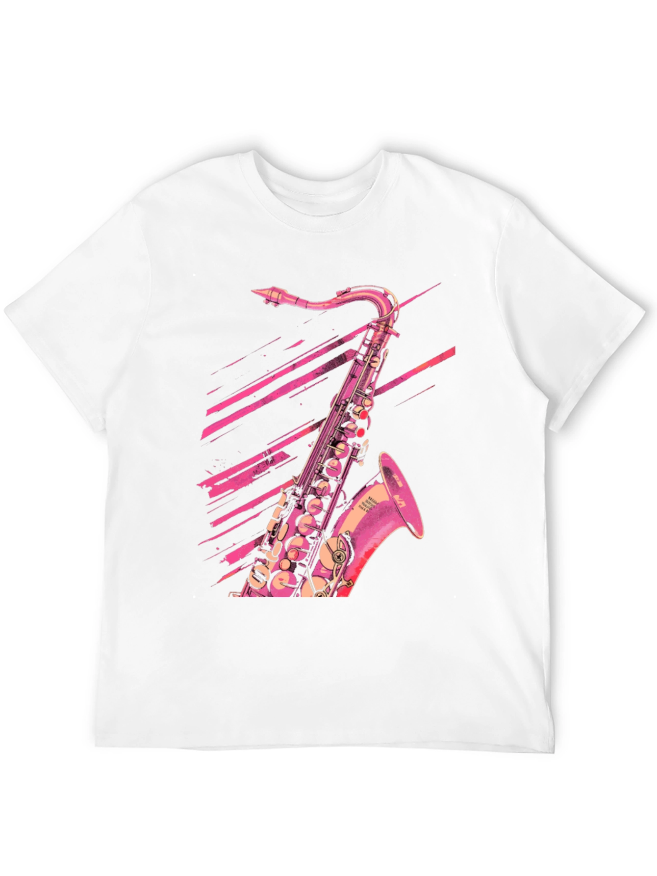 Saxophone Graphic Tee - Musicians Style