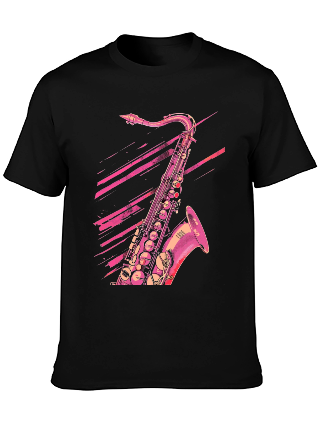 Saxophone Graphic Tee - Musicians Style