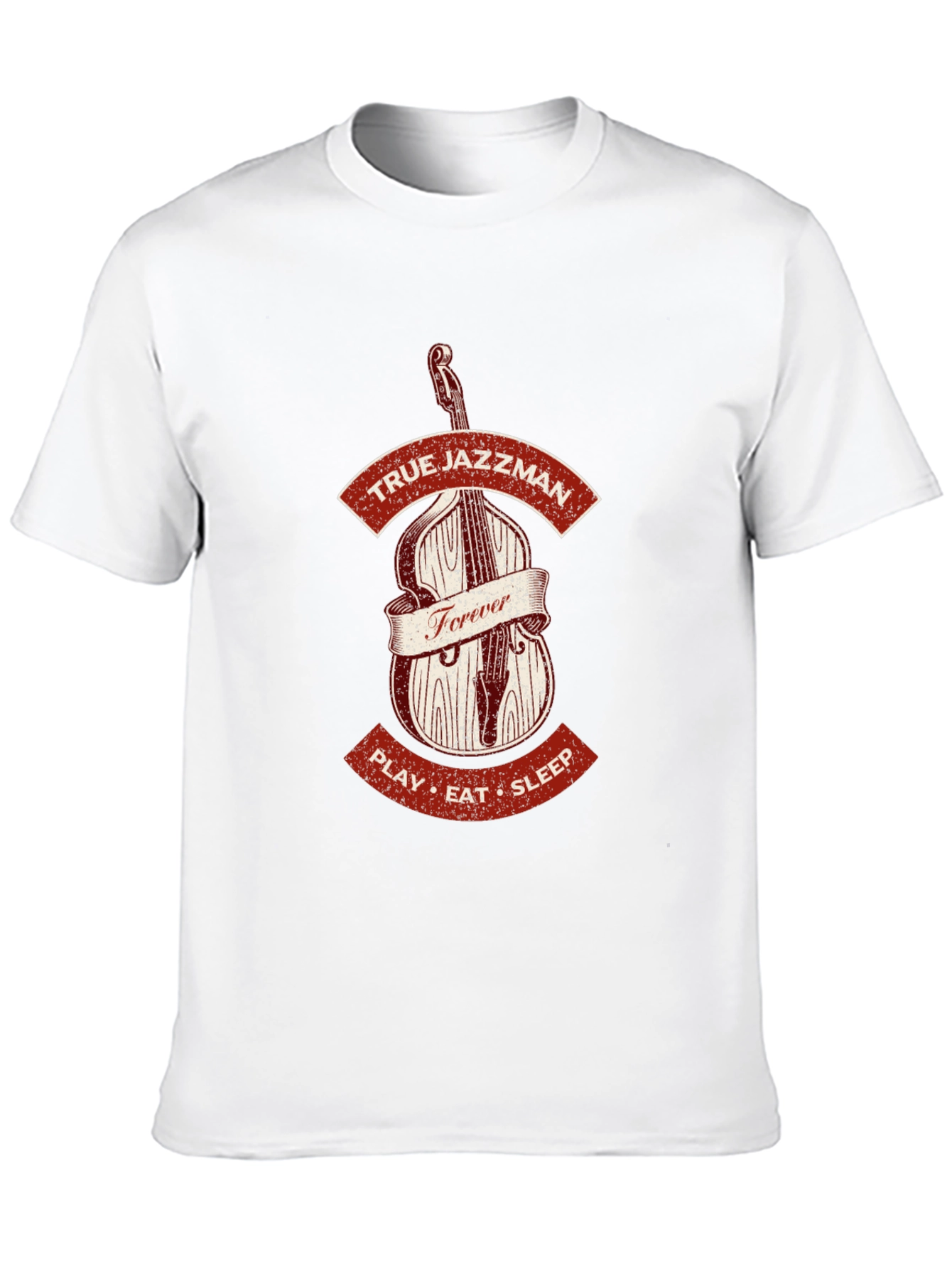 True Jazzman Forever Black Graphic Tee