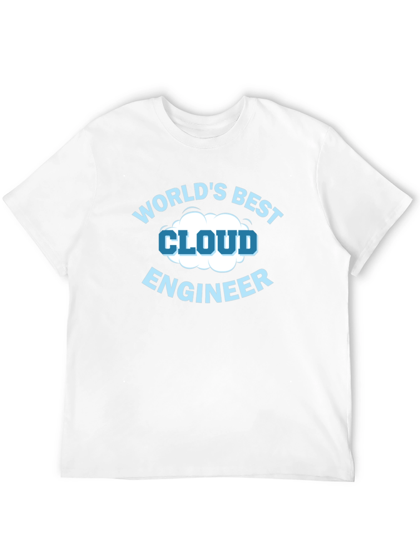 Worlds Best Cloud Engineer Graphic T-Shirt