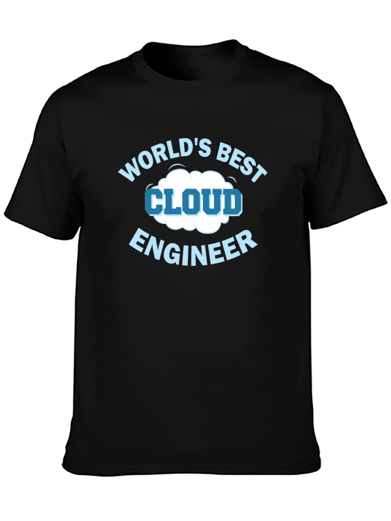 Worlds Best Cloud Engineer Graphic T-Shirt