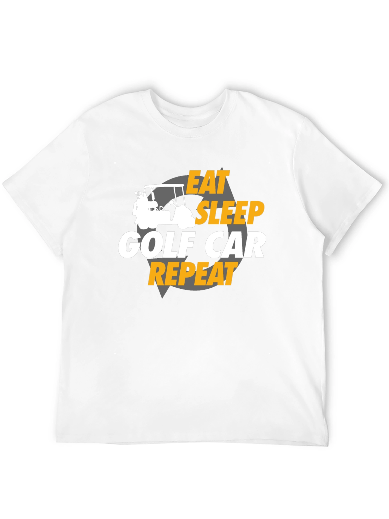 Eat Sleep Golf Cart Repeat T-Shirt