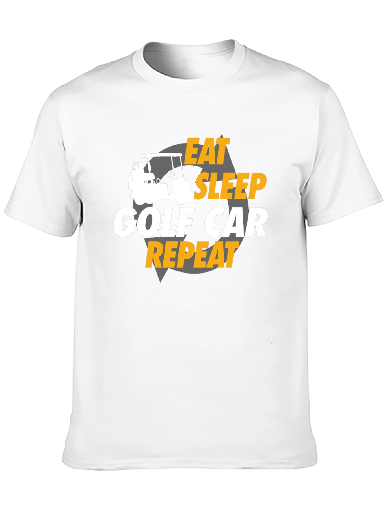 Eat Sleep Golf Cart Repeat T-Shirt