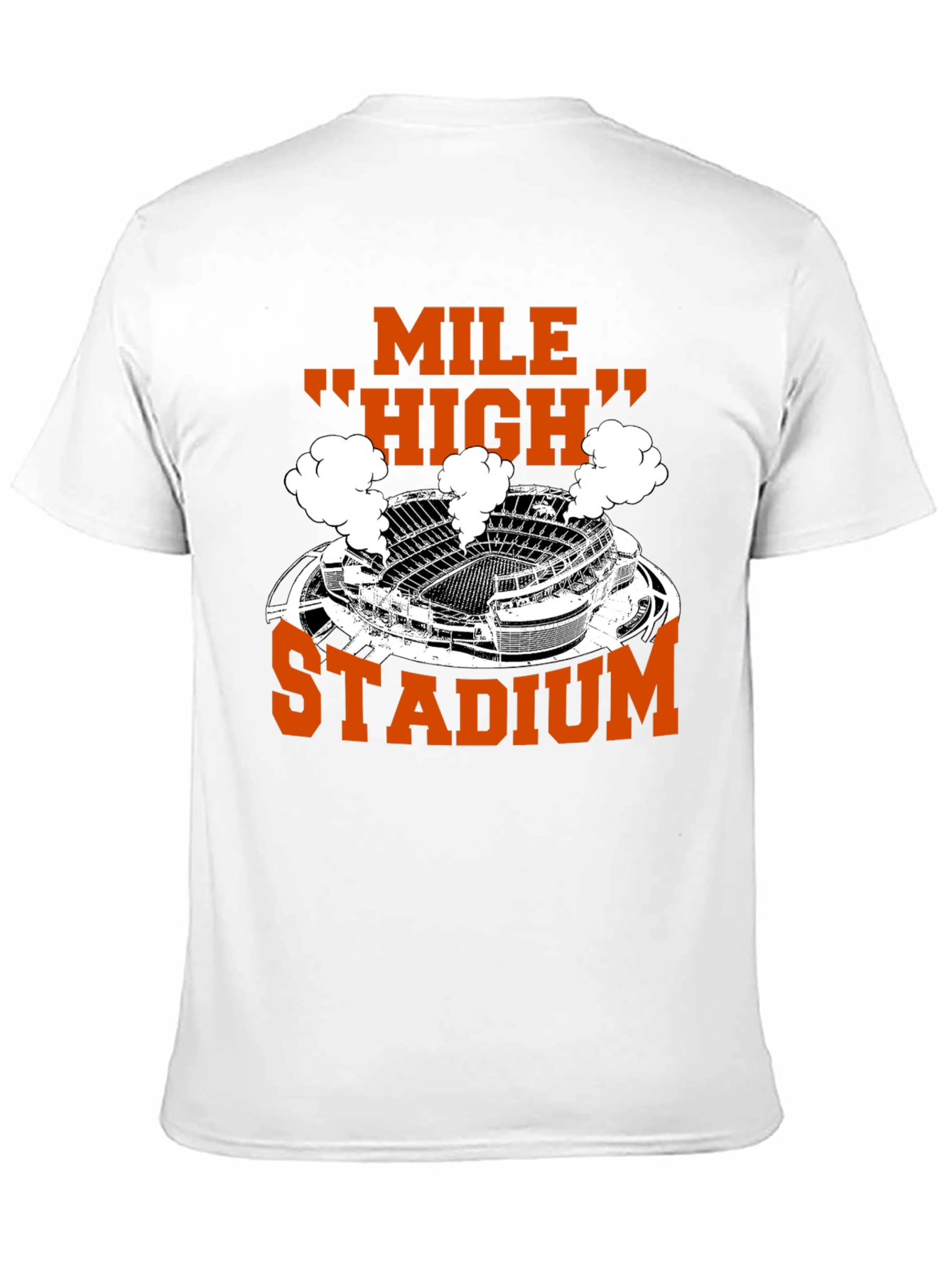Mile High Stadium T-Shirt - Denver Football Fan Apparel