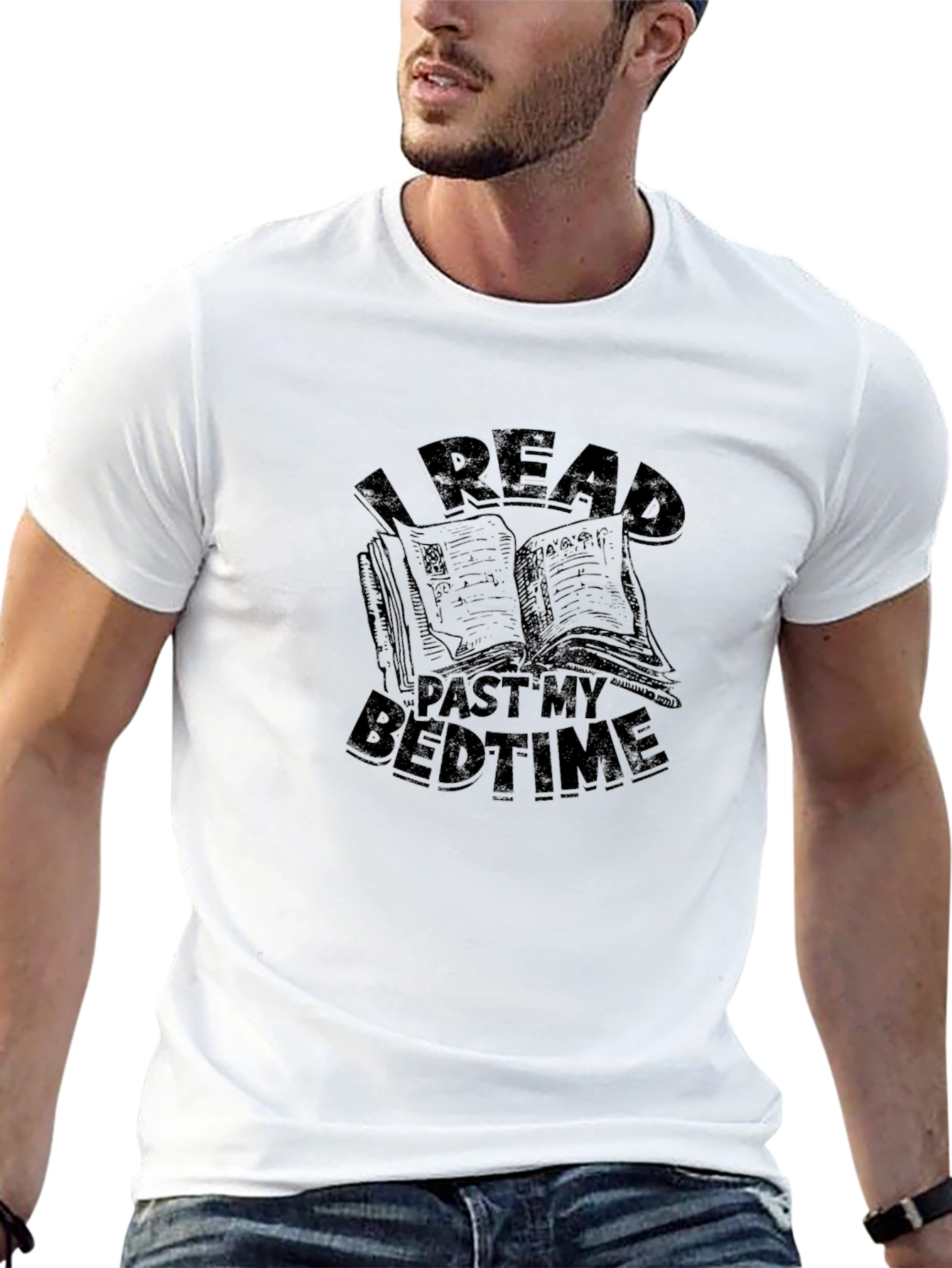 I Read Past My Bedtime Graphic T-Shirt