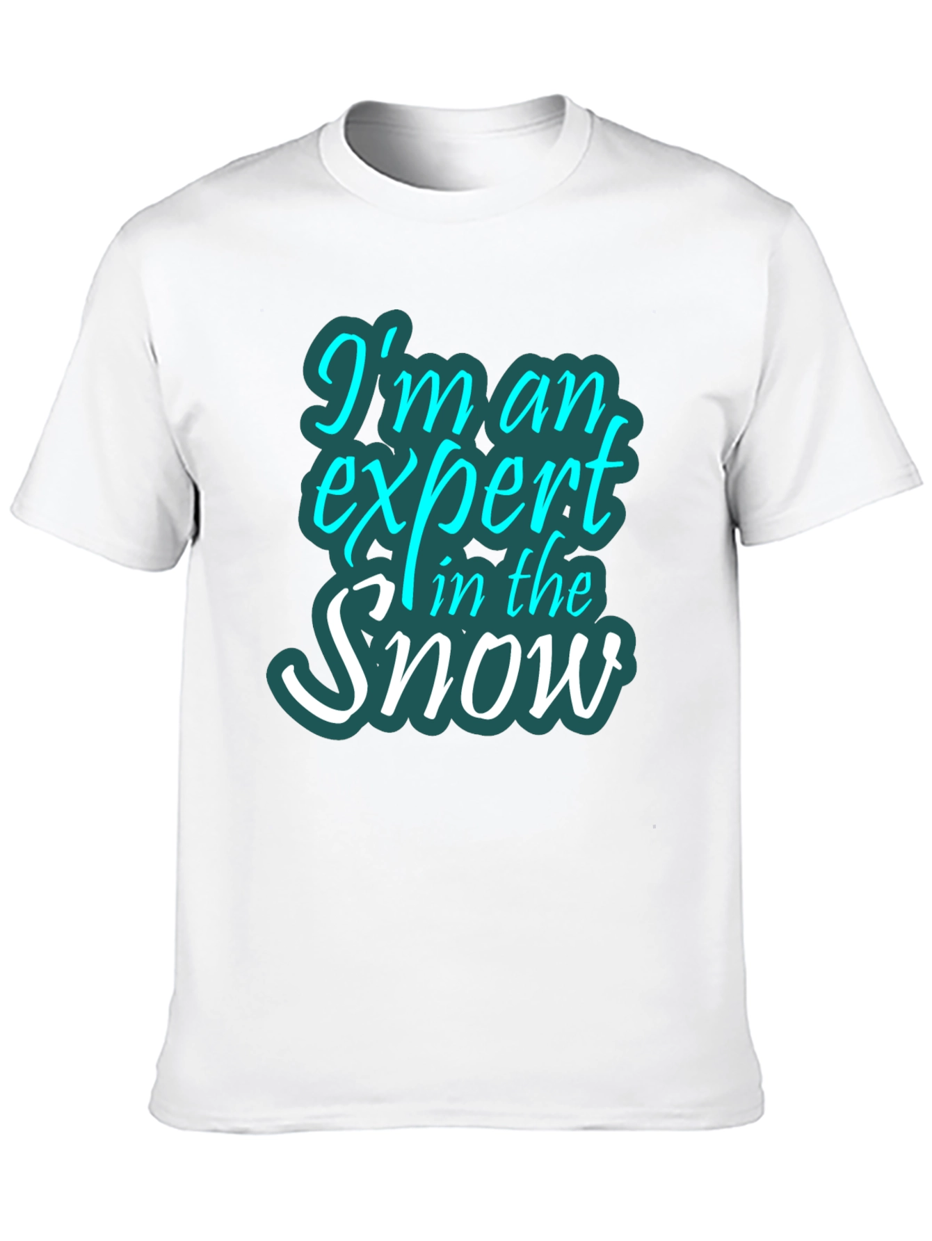 Expert in the Snow Graphic Tee - Black