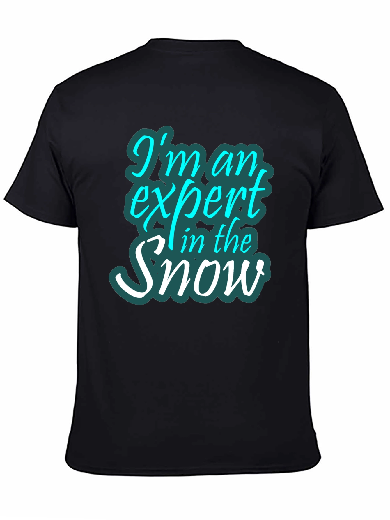 Expert in the Snow Graphic Tee - Black
