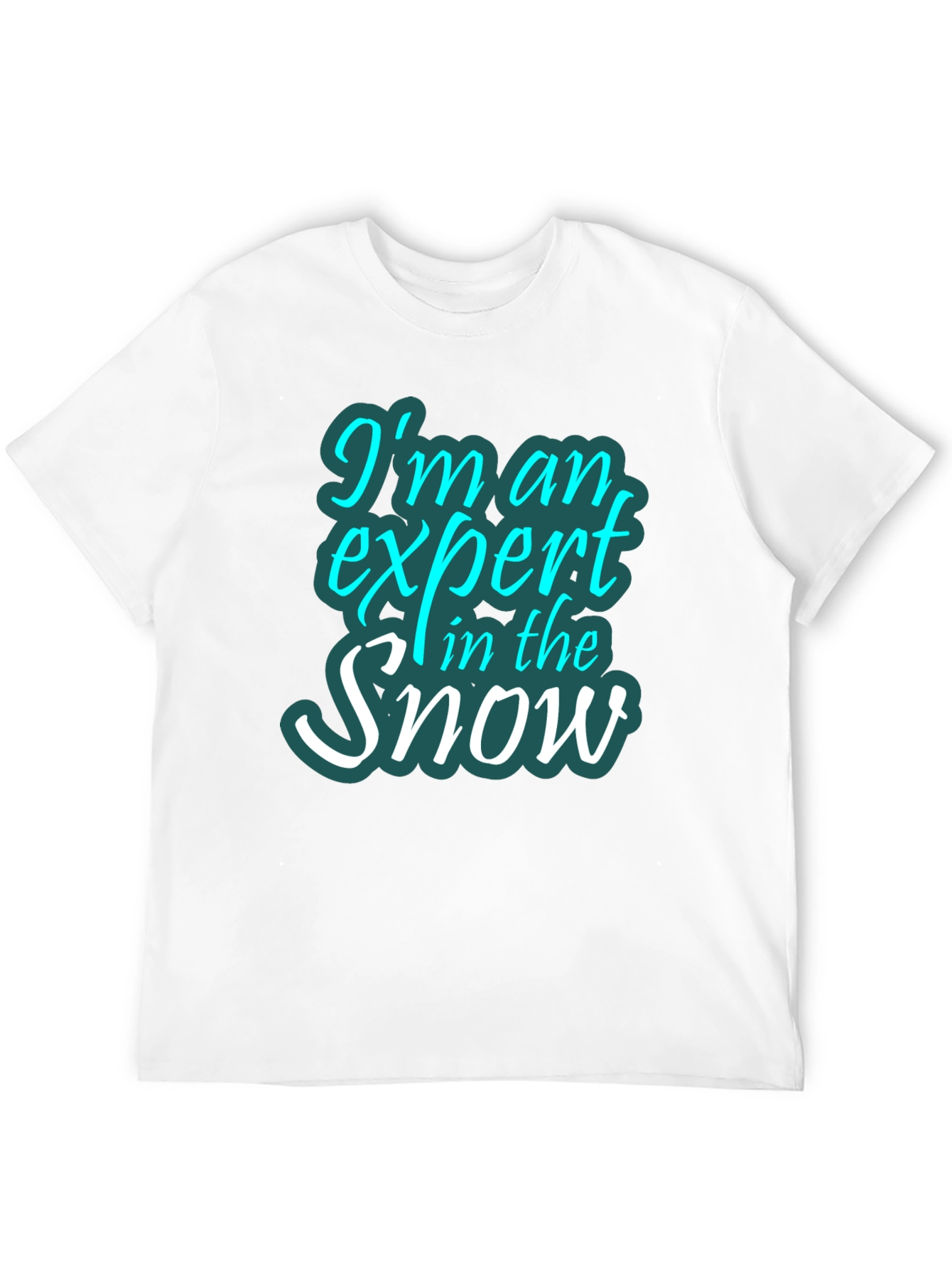 Expert in the Snow Graphic Tee - Black