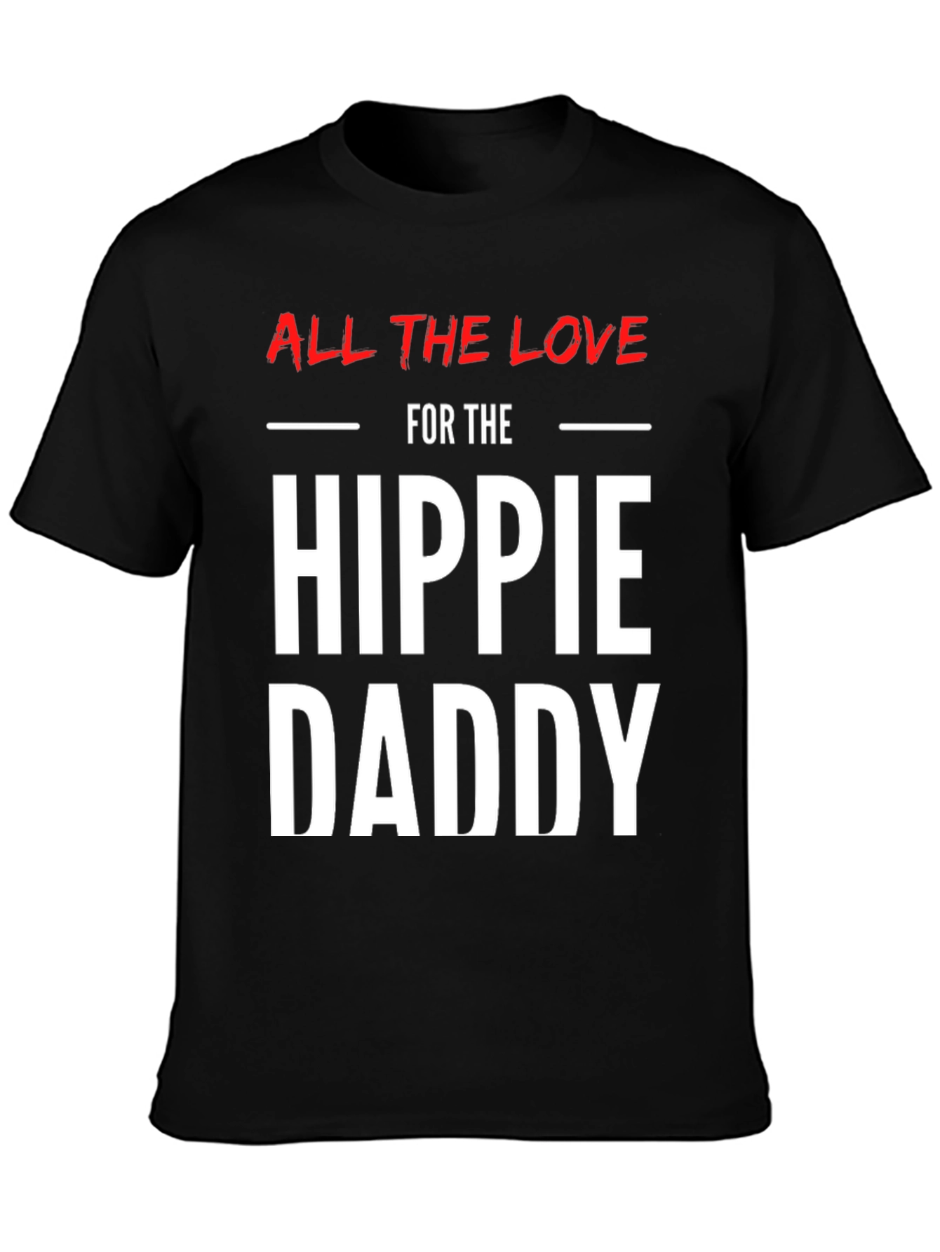 Hippie Daddy Graphic Tee - Stylish Mens T-Shirt