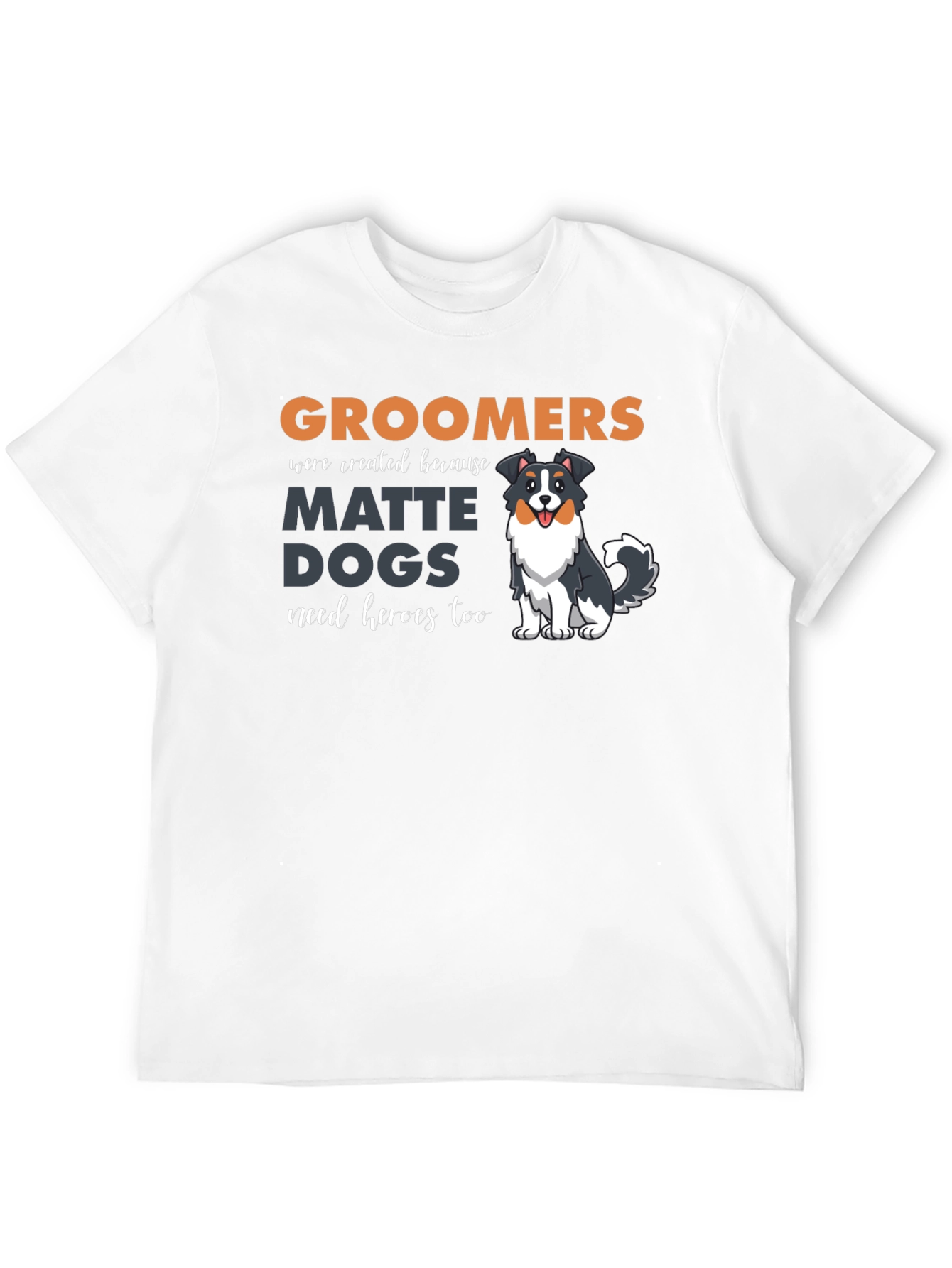 Groomers Matte Dogs Graphic Tee
