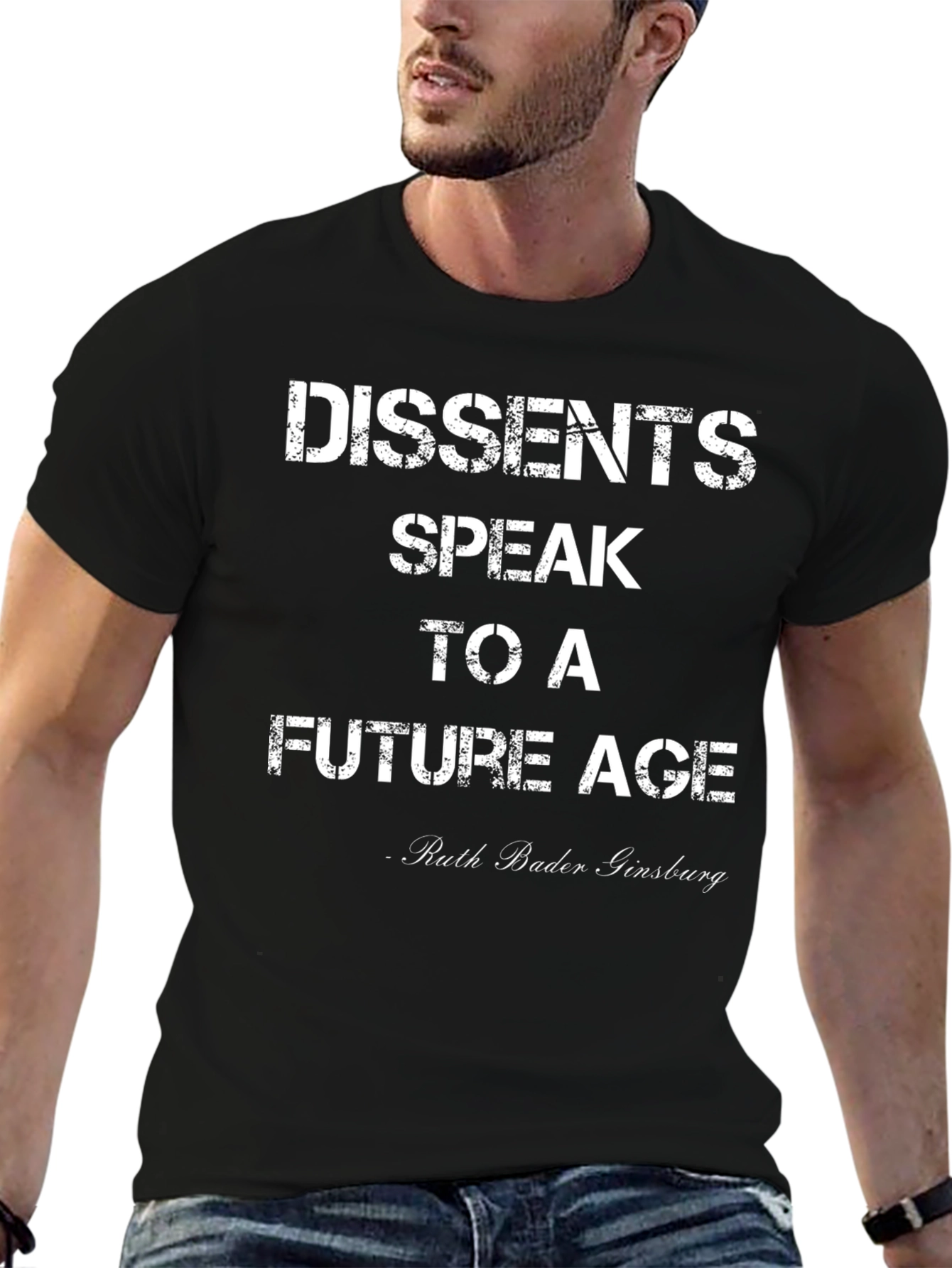 Dissent Speaks T-Shirt - Ruth Bader Ginsburg Quote