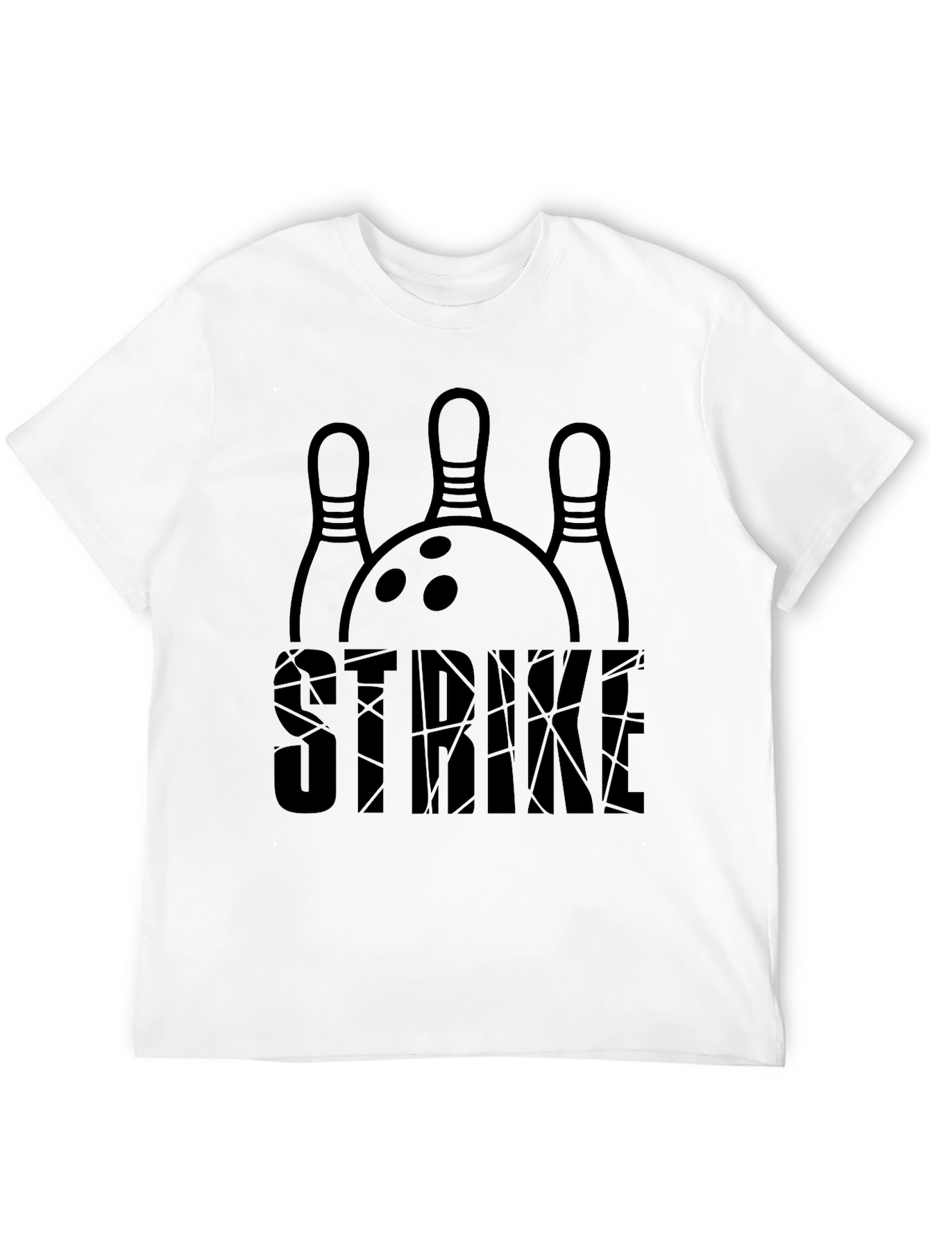 Bowling Strike Graphic Tee