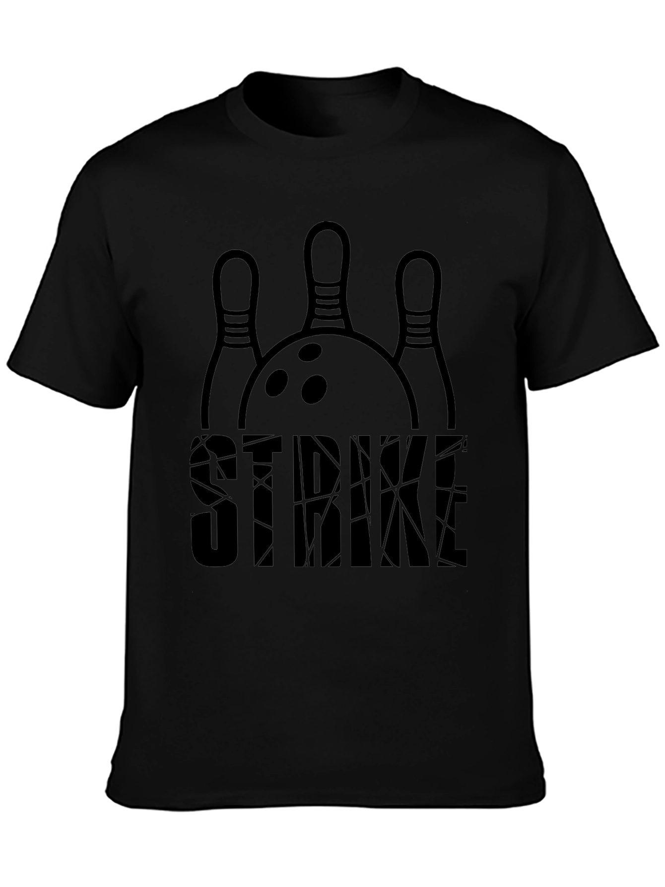 Bowling Strike Graphic Tee