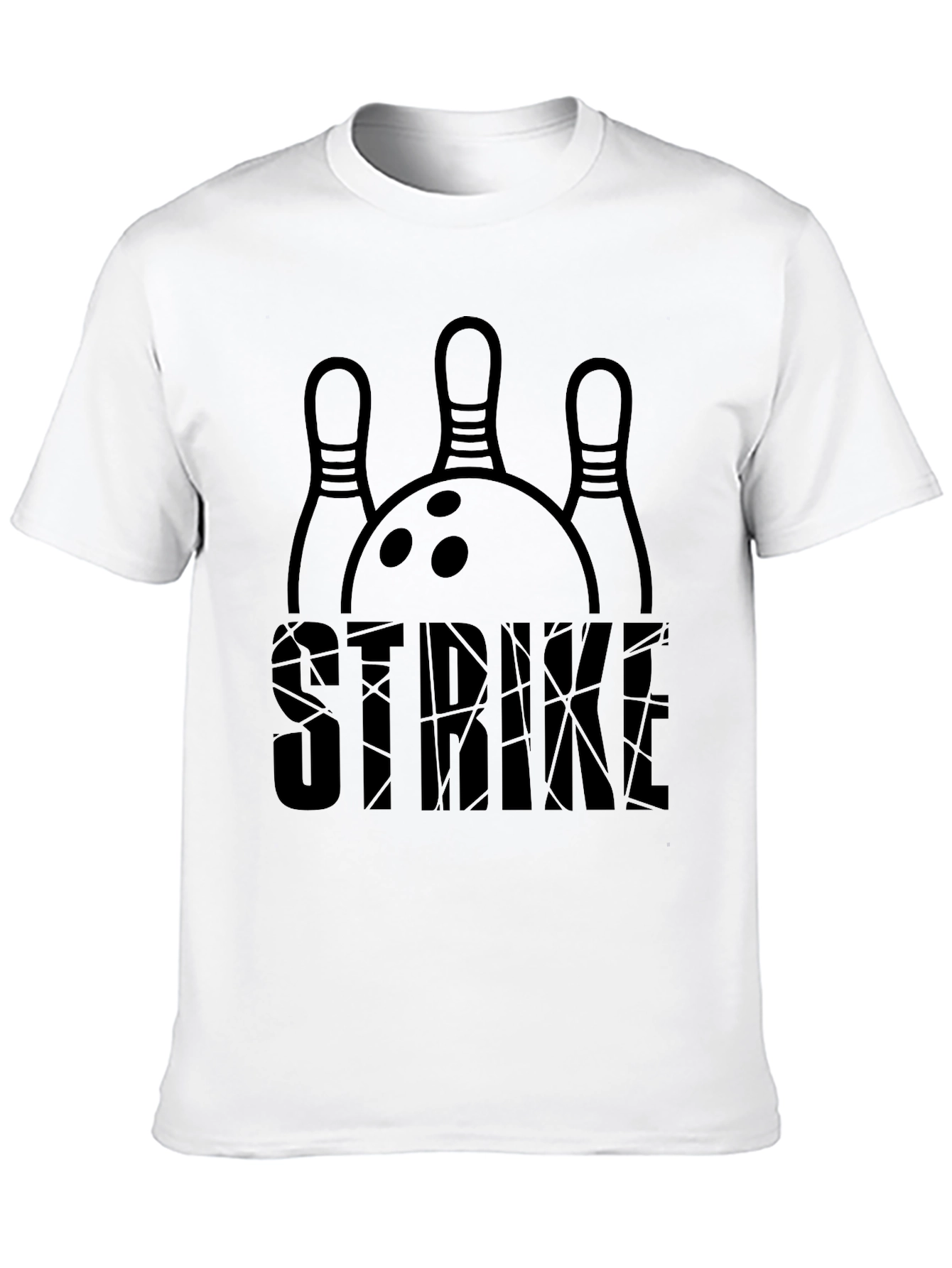 Bowling Strike Graphic Tee