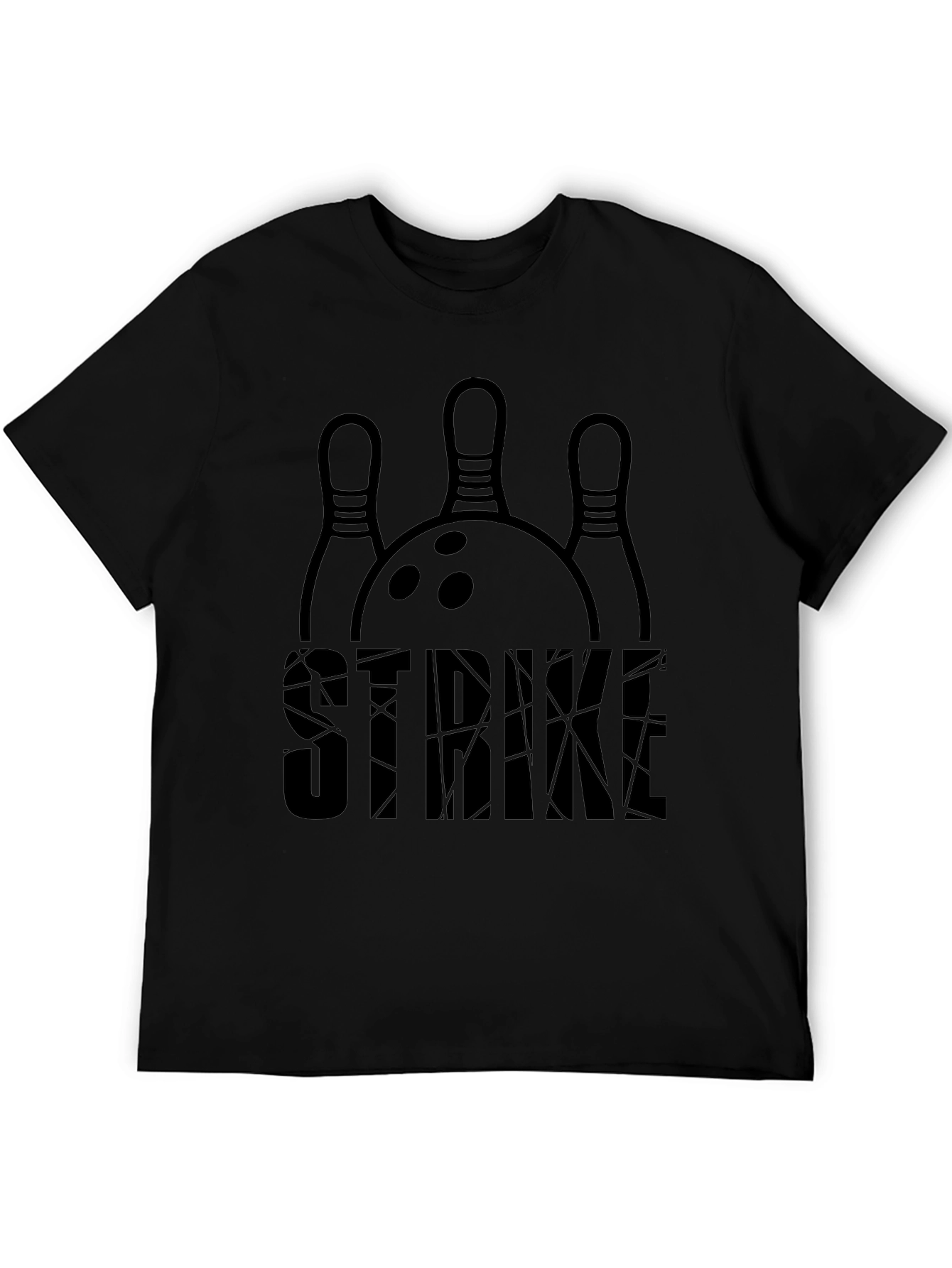 Bowling Strike Graphic Tee