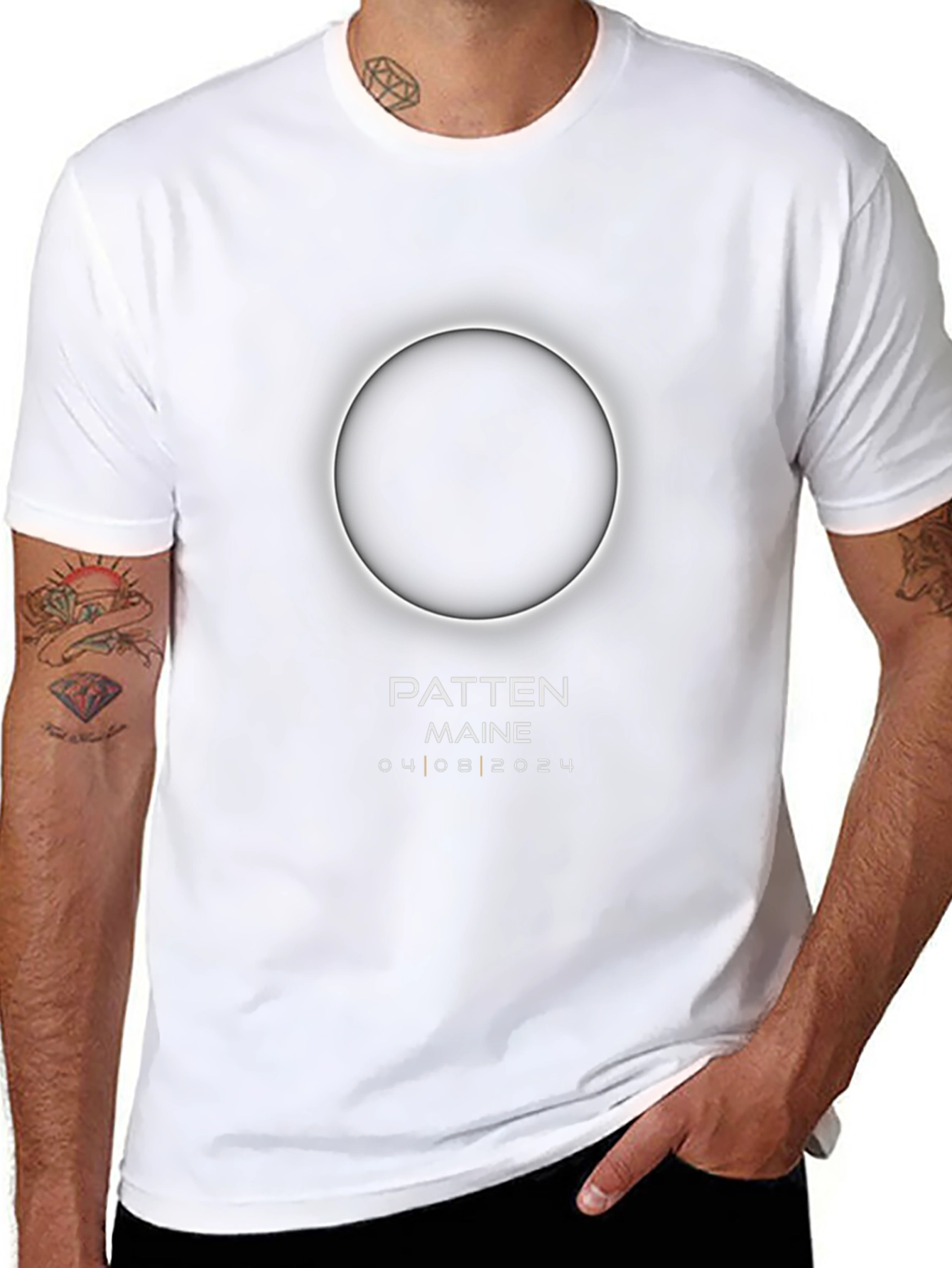 Patten Maine Eclipse 2024 T-Shirt - Limited Edition