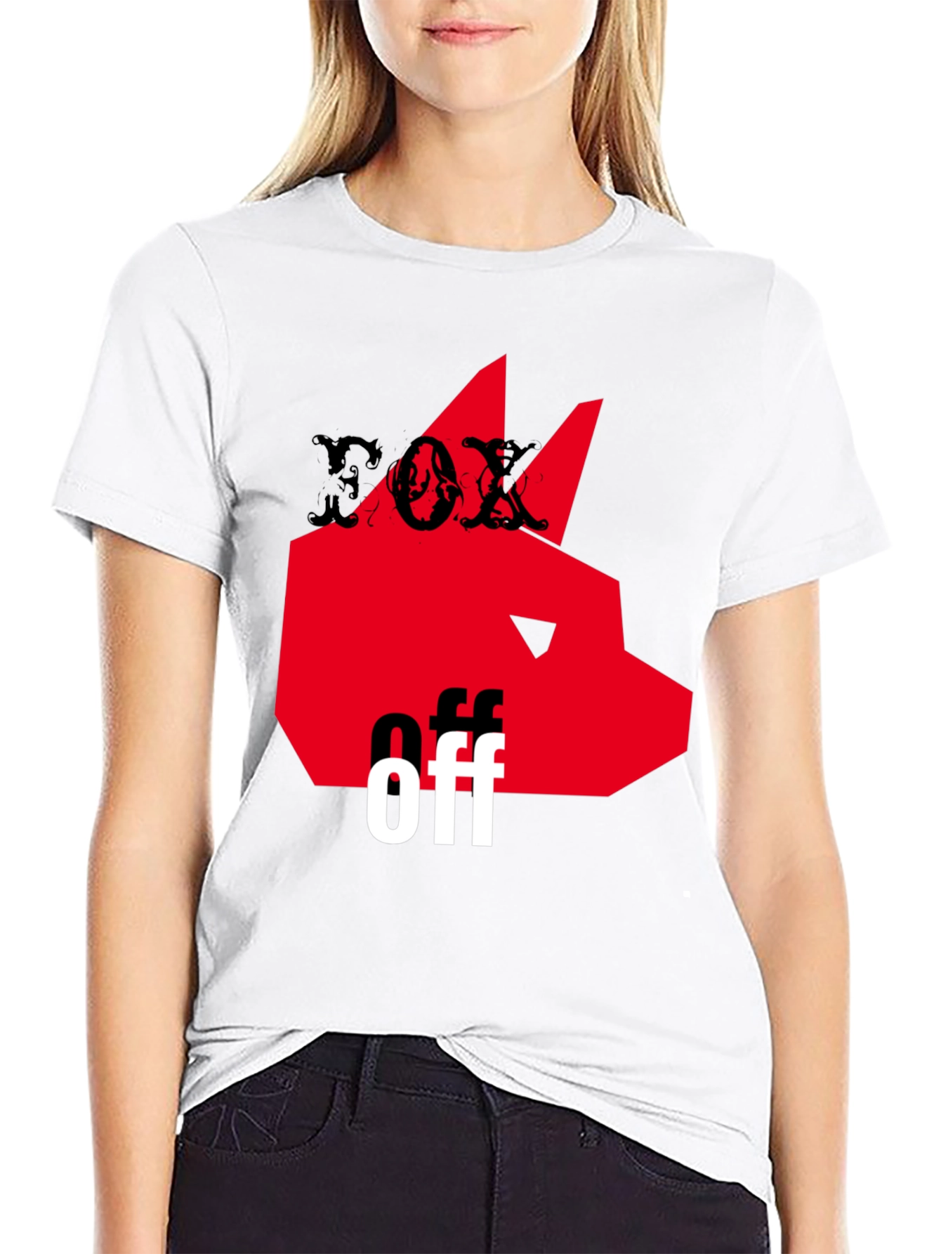 Fox Off Graphic Tee - Mens Black T-Shirt