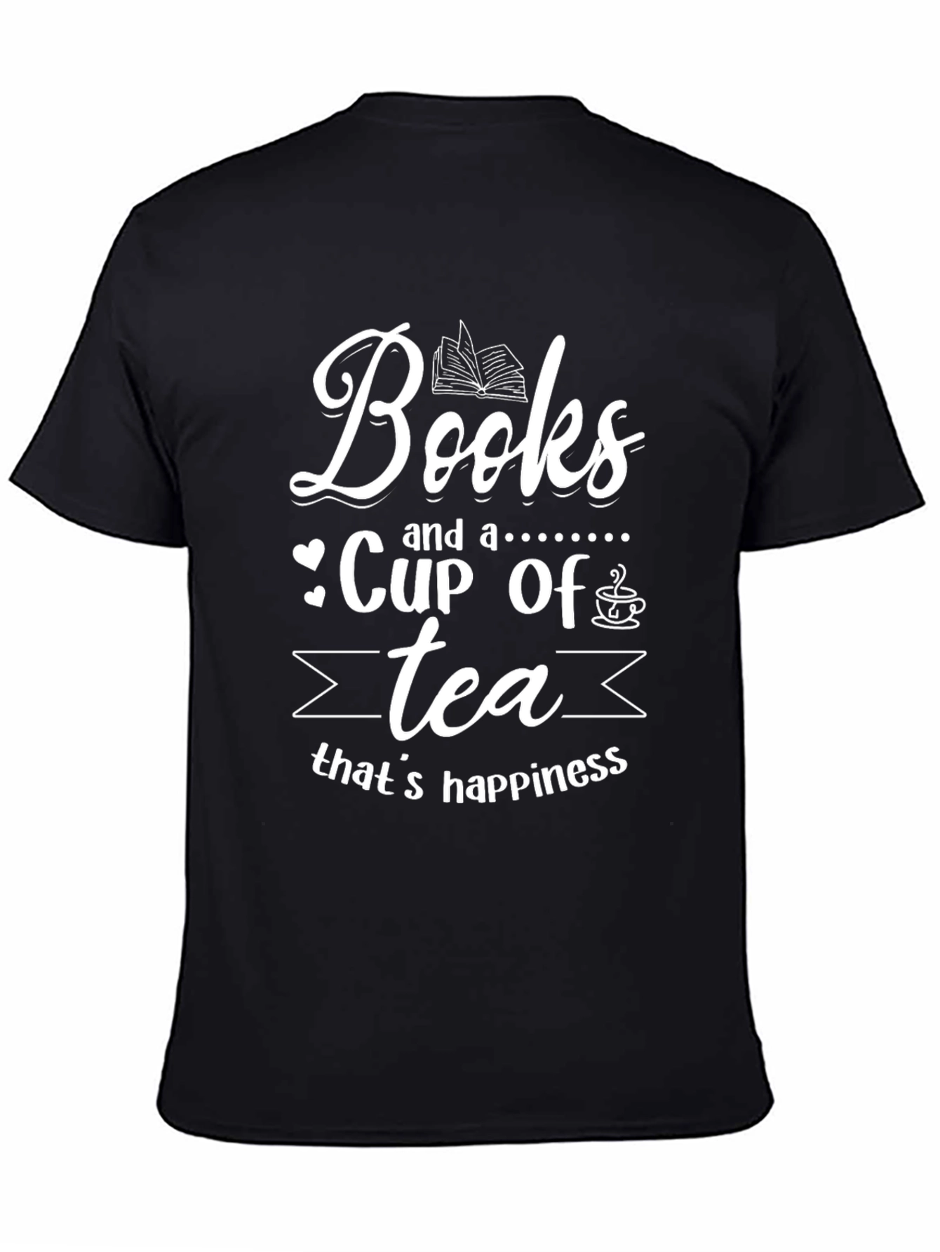 Books & Tea Graphic T-Shirt