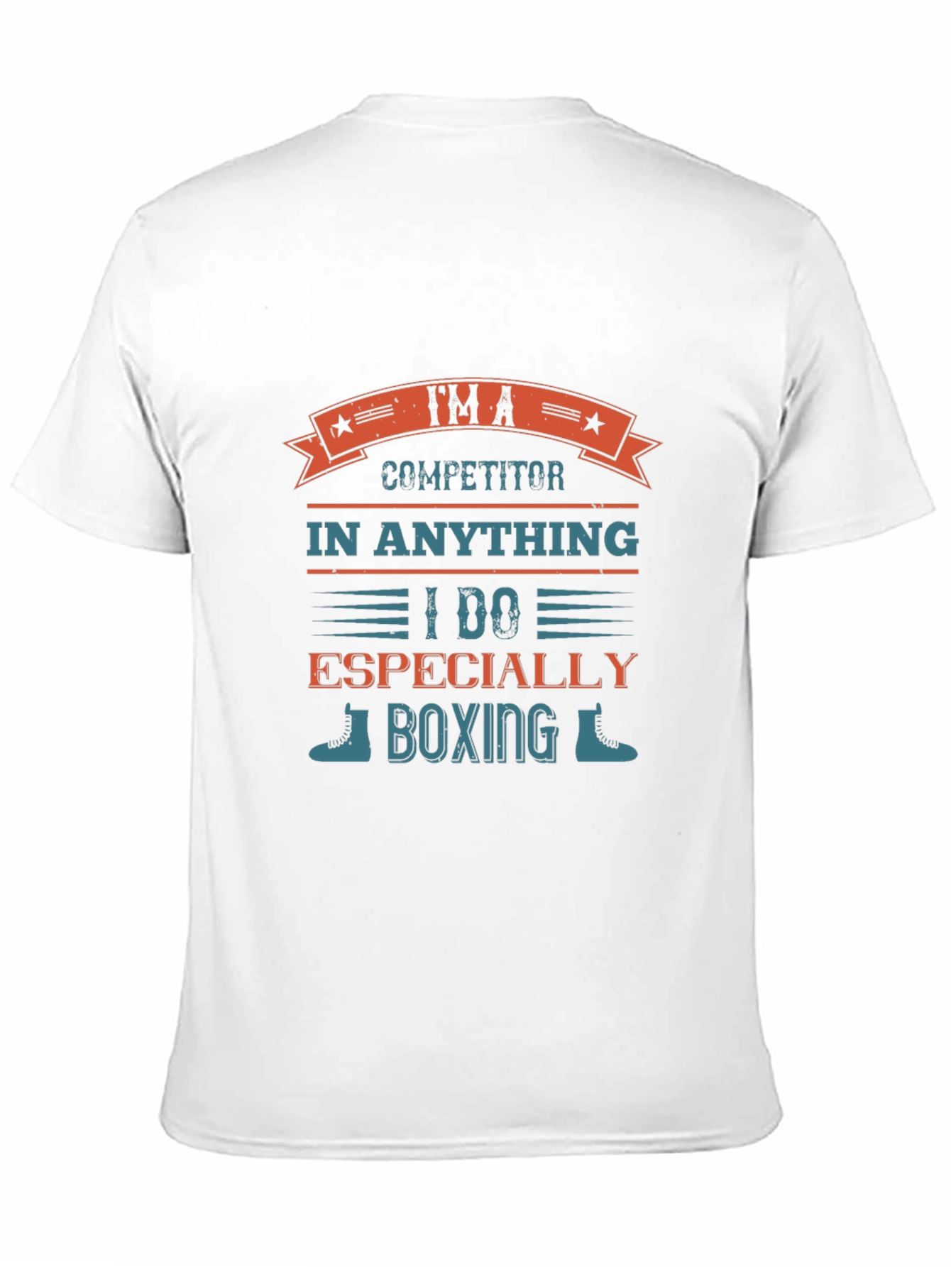 Im A Competitor Boxing Graphic Tee