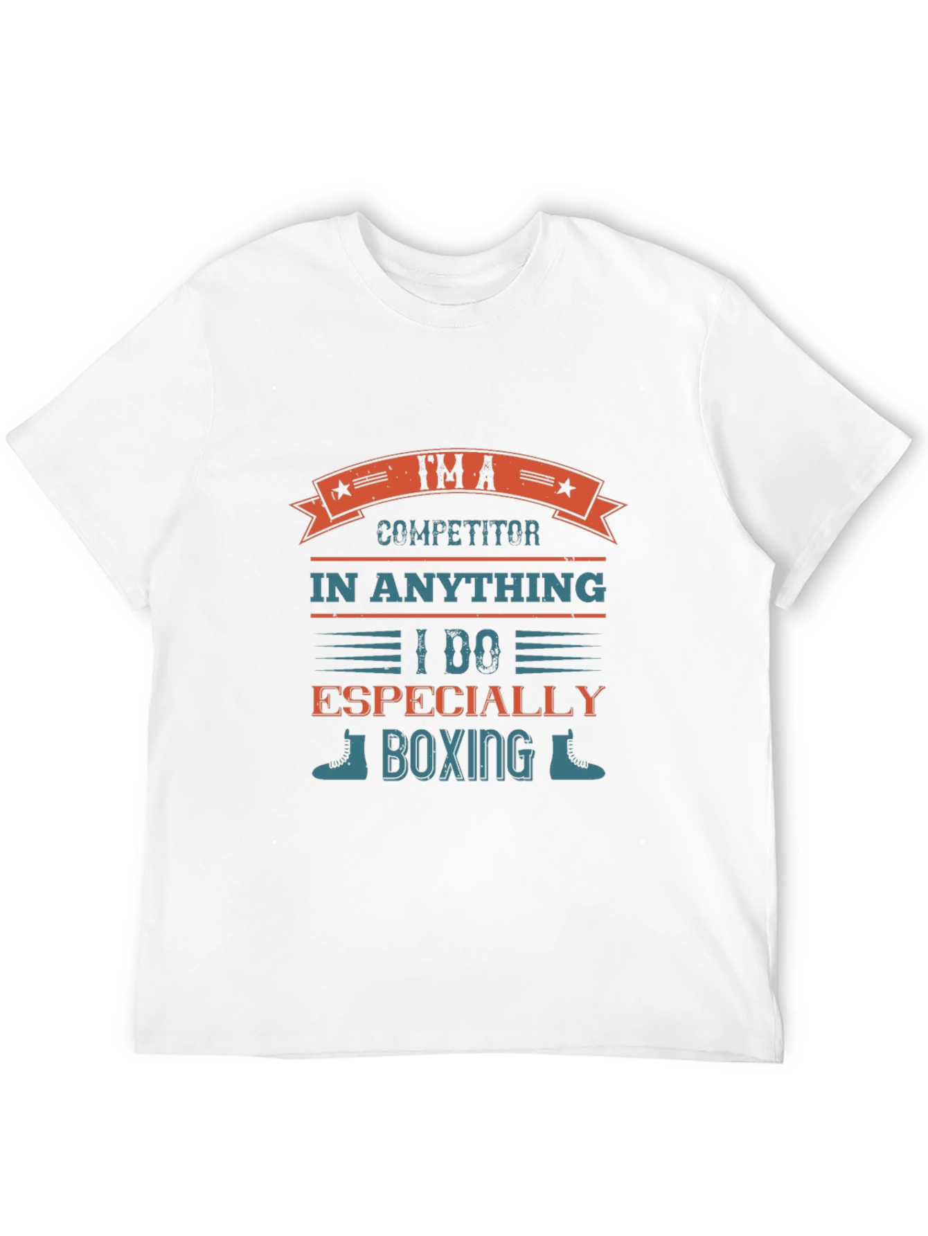 Im A Competitor Boxing Graphic Tee