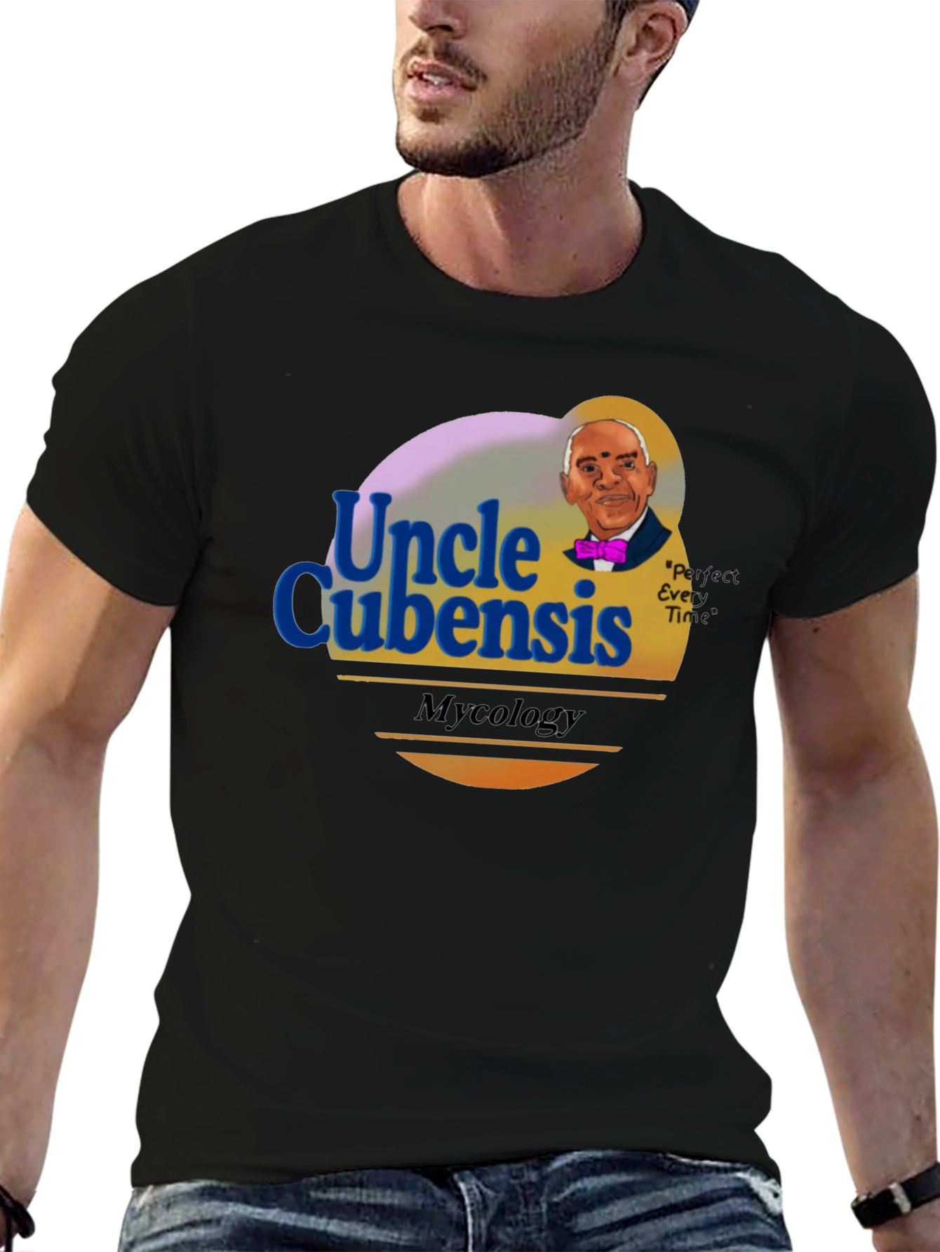 Uncle Cubensis T-Shirt: Mycology Humor Tee