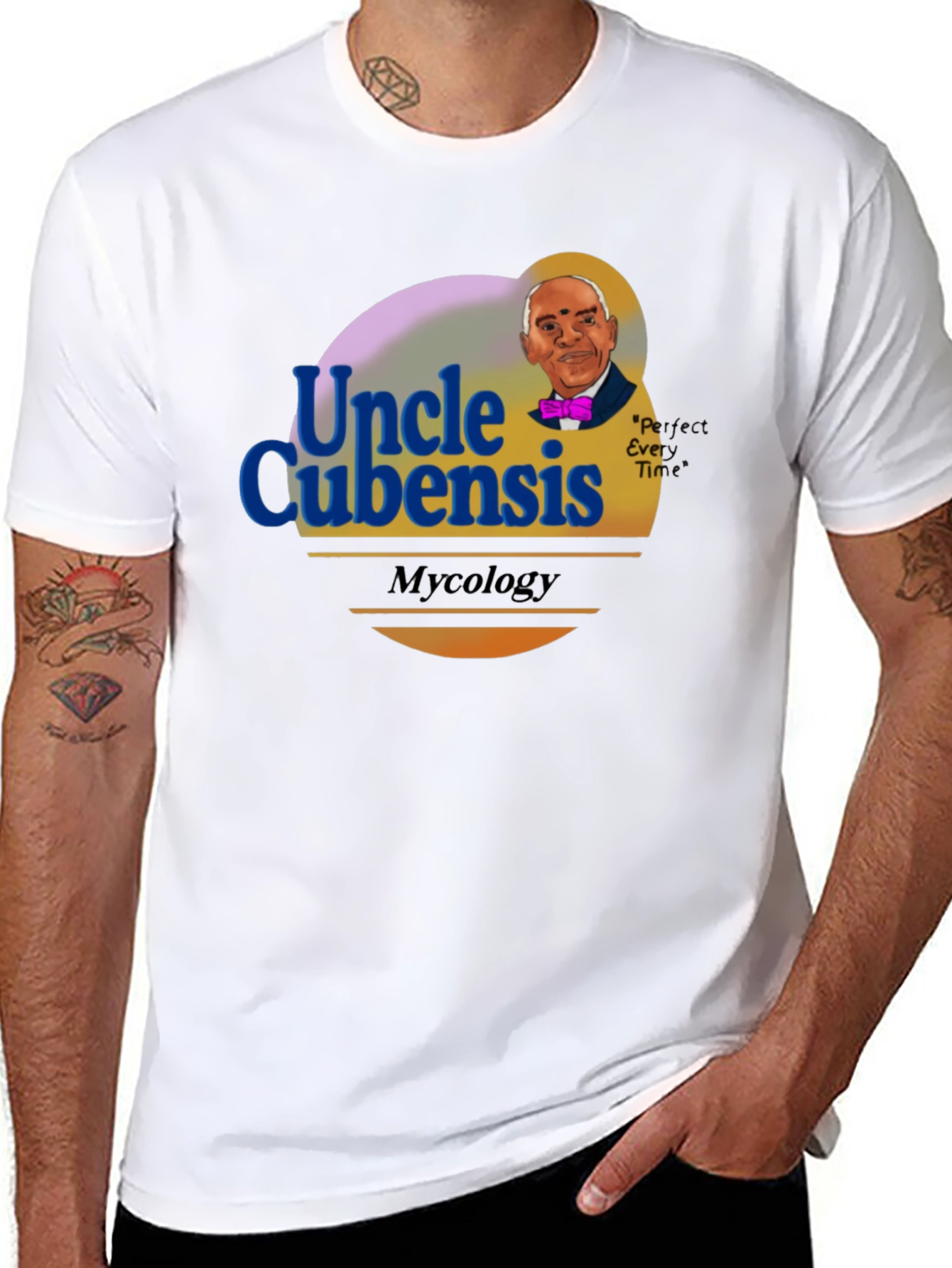 Uncle Cubensis T-Shirt: Mycology Humor Tee