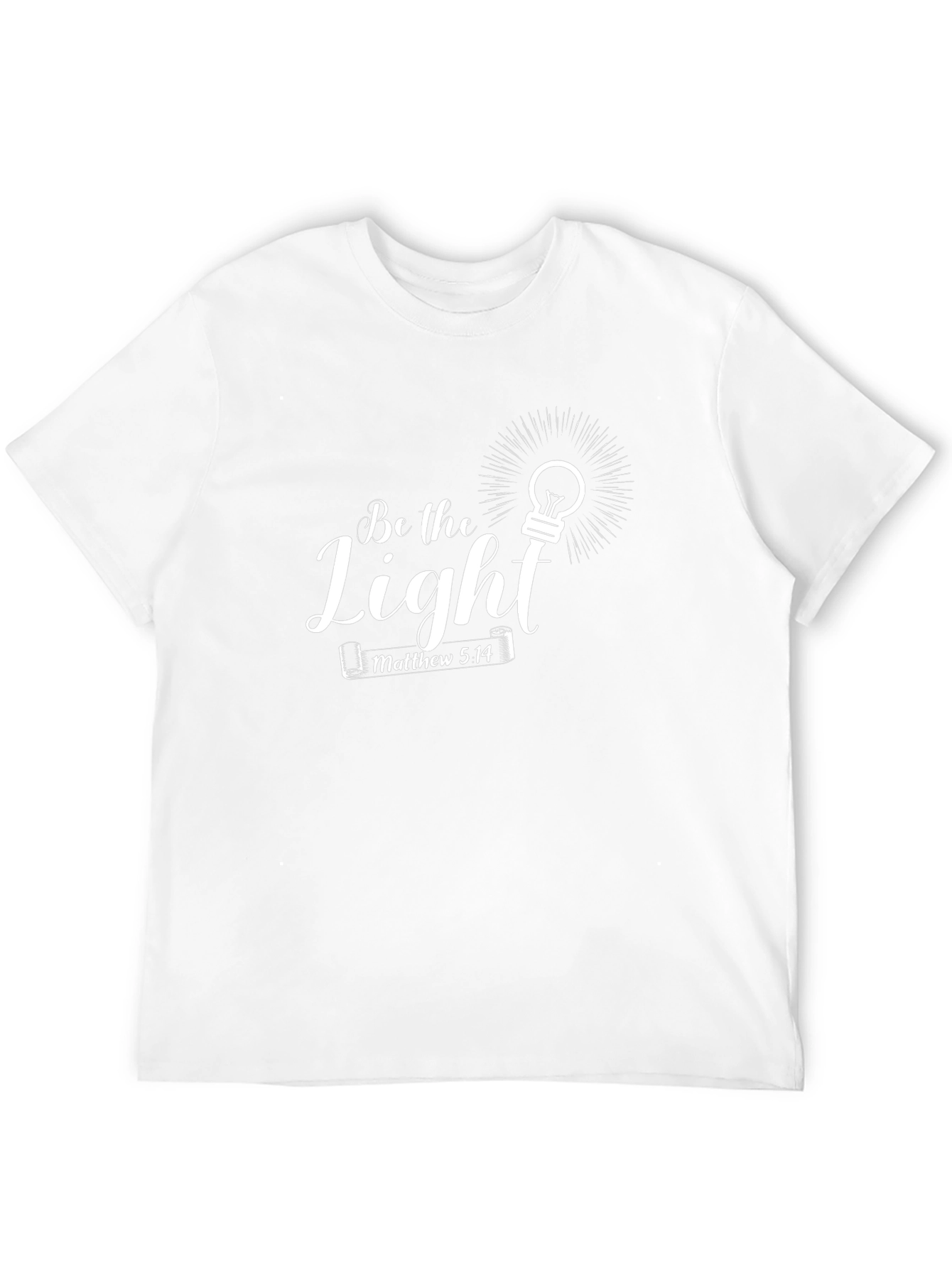 Be the Light Christian T-Shirt