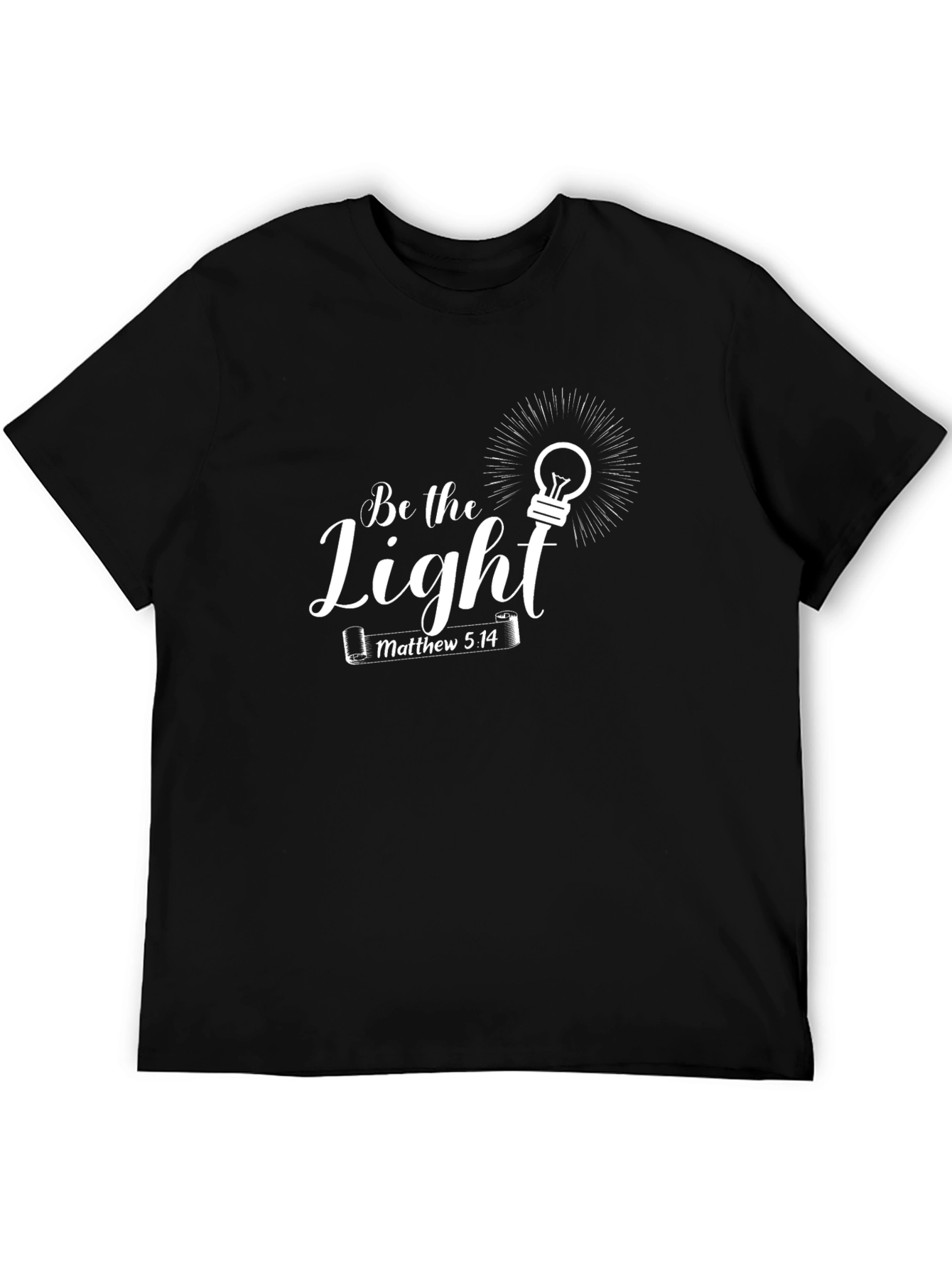 Be the Light Christian T-Shirt