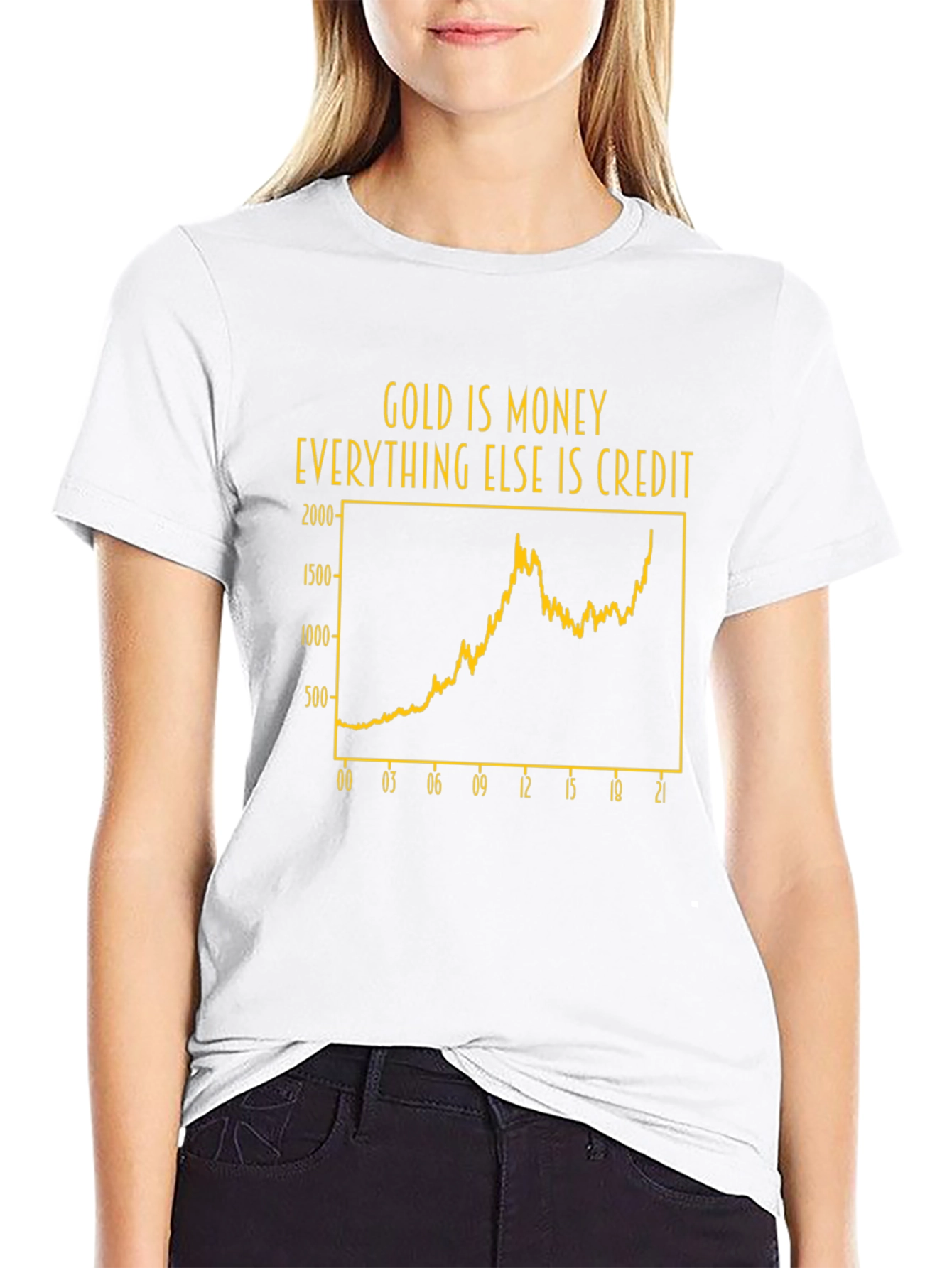 Gold is Money Graphic Tee