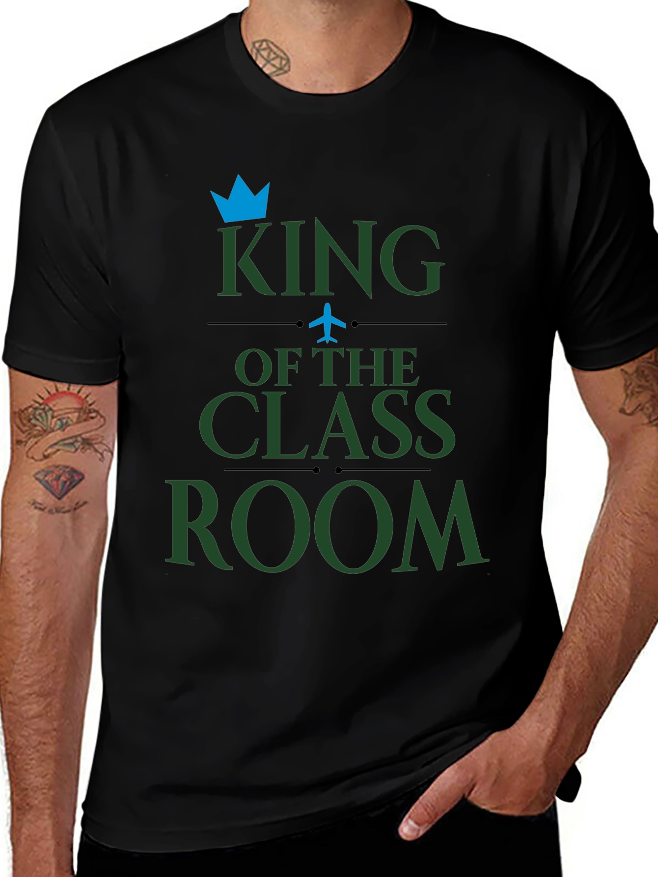 King of the Classroom Graphic Tee