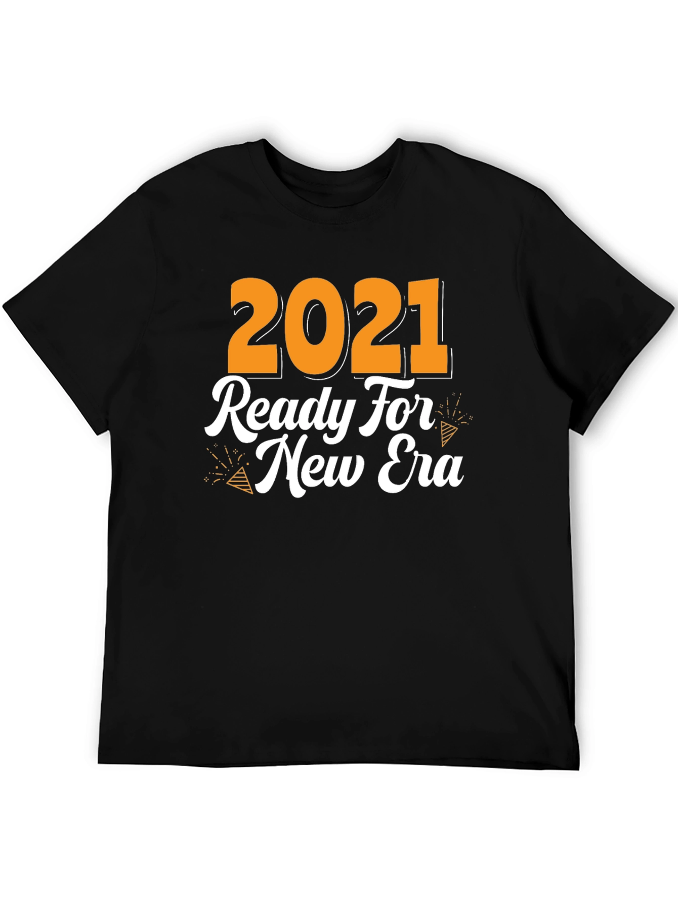 2021 Ready For New Era Black Graphic T-Shirt